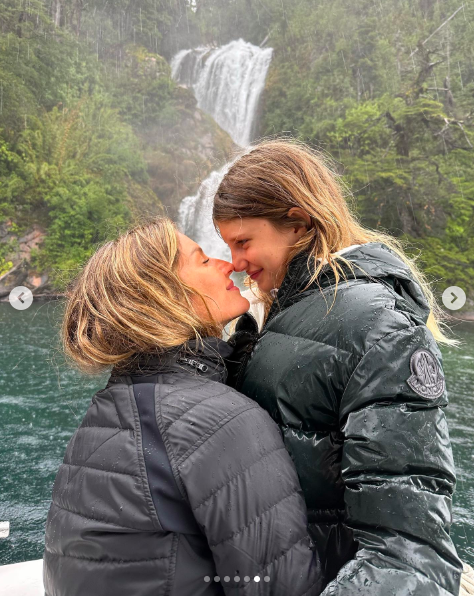 Gisele Bündchen teilt einen süßen Moment mit Vivian Brady. | Quelle: Instagram/Gisele