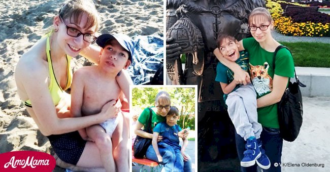 Eine alleinerziehende Mutter, die sich den Rollstuhl für ihren behinderten Jungen nicht leisten konnte, nahm sich und ihrem Jungen das Leben