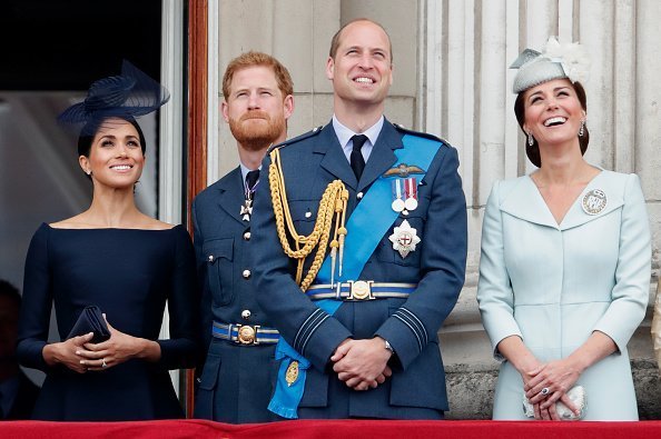 Die Royals auf dem Balkon | Quelle: Getty Images
