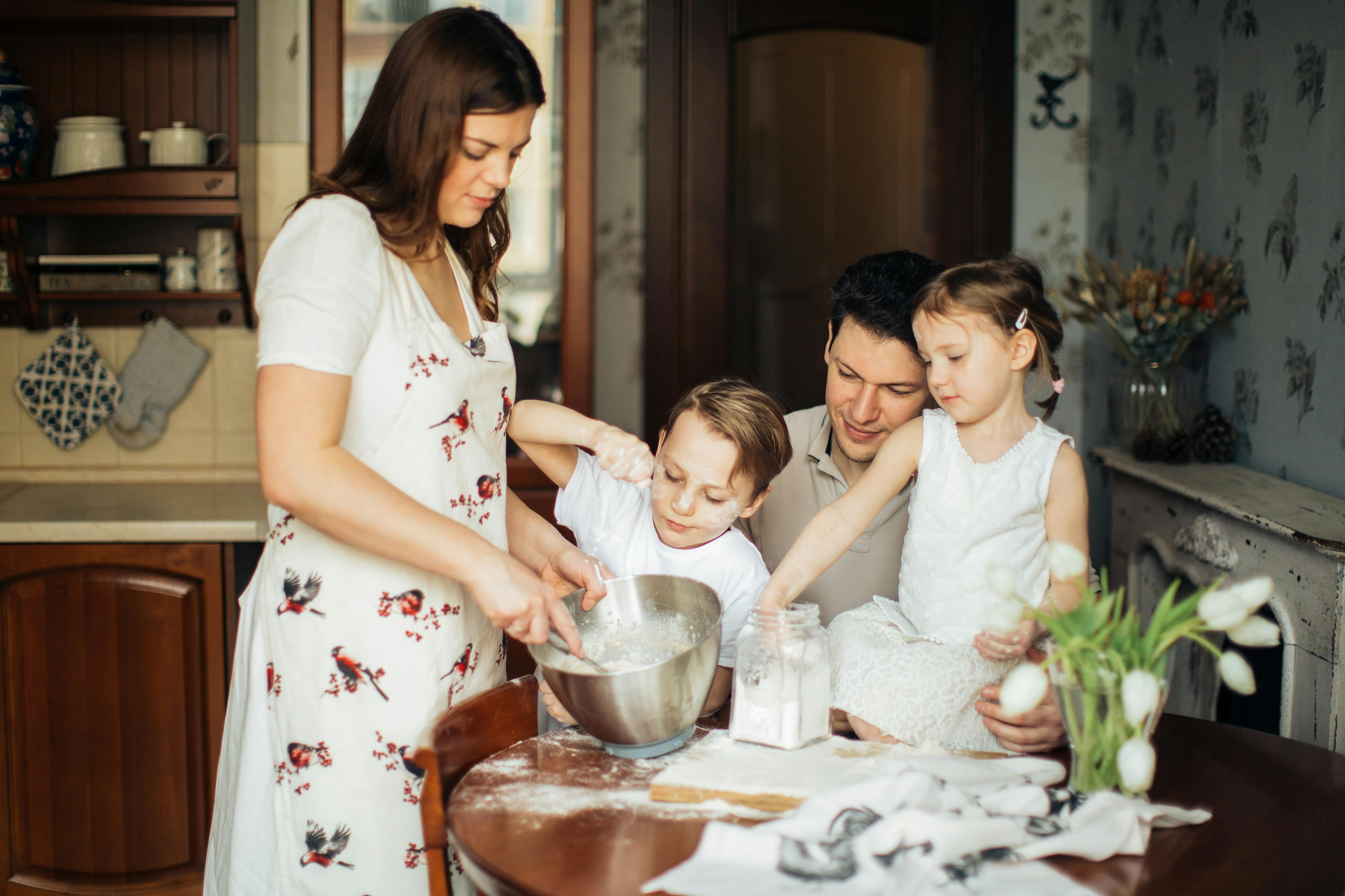 Eine vierköpfige Familie | Quelle: Pexels