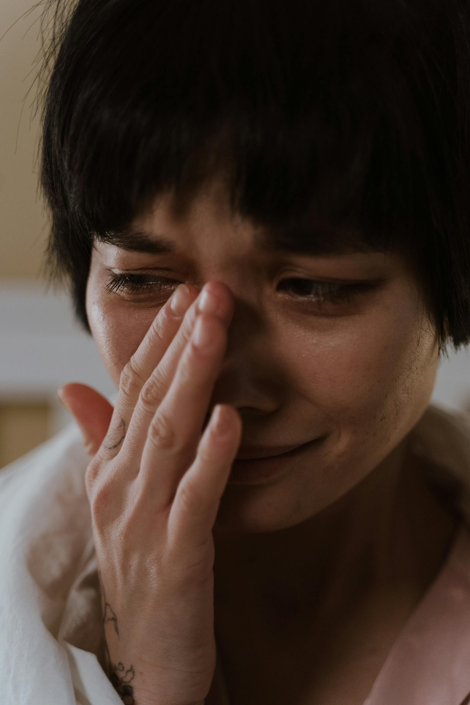 Eine weinende Frau | Quelle: Pexels