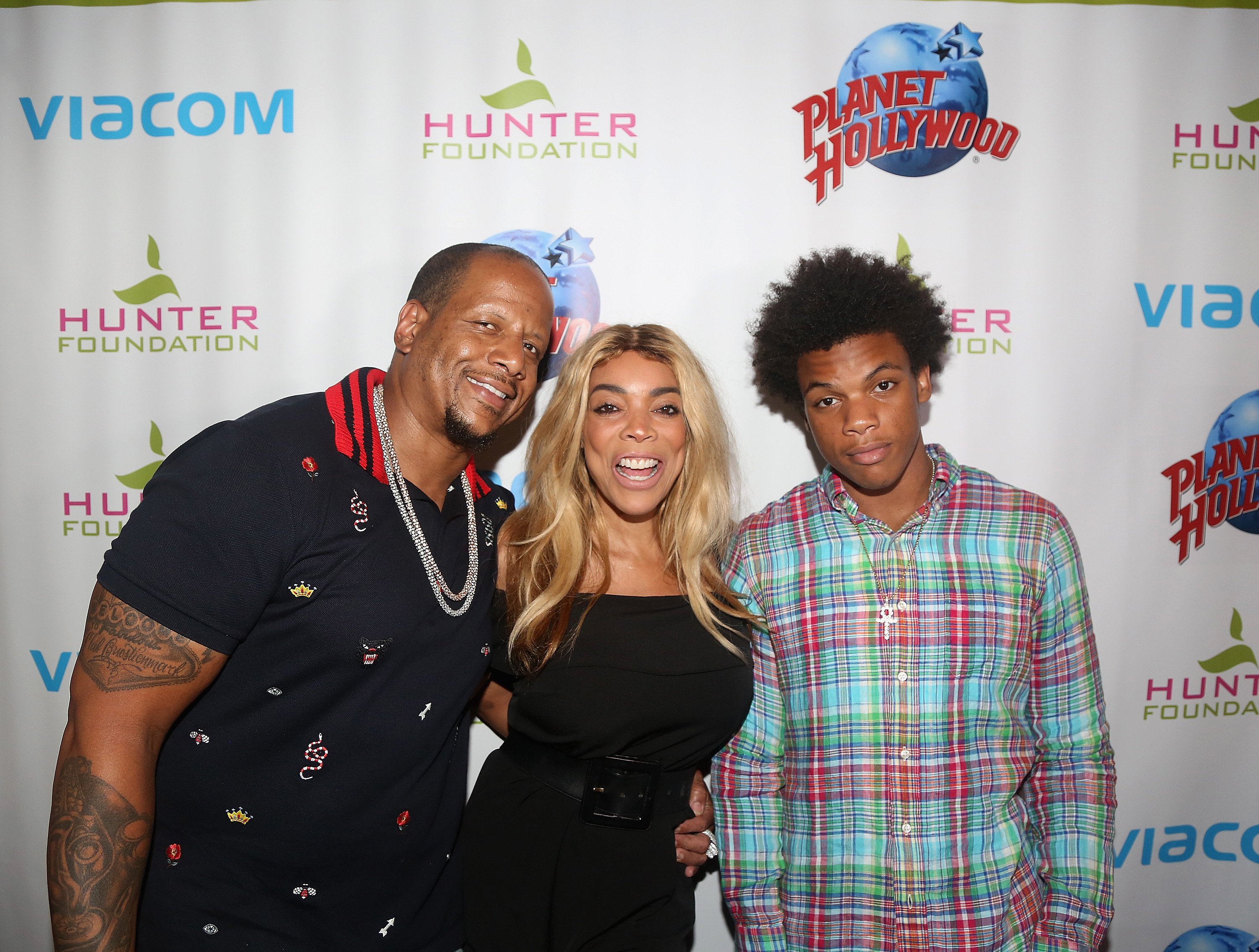 Kevin Hunter, Wendy Williams und Sohn Kevin Hunter Jr. | Quelle: Getty Images