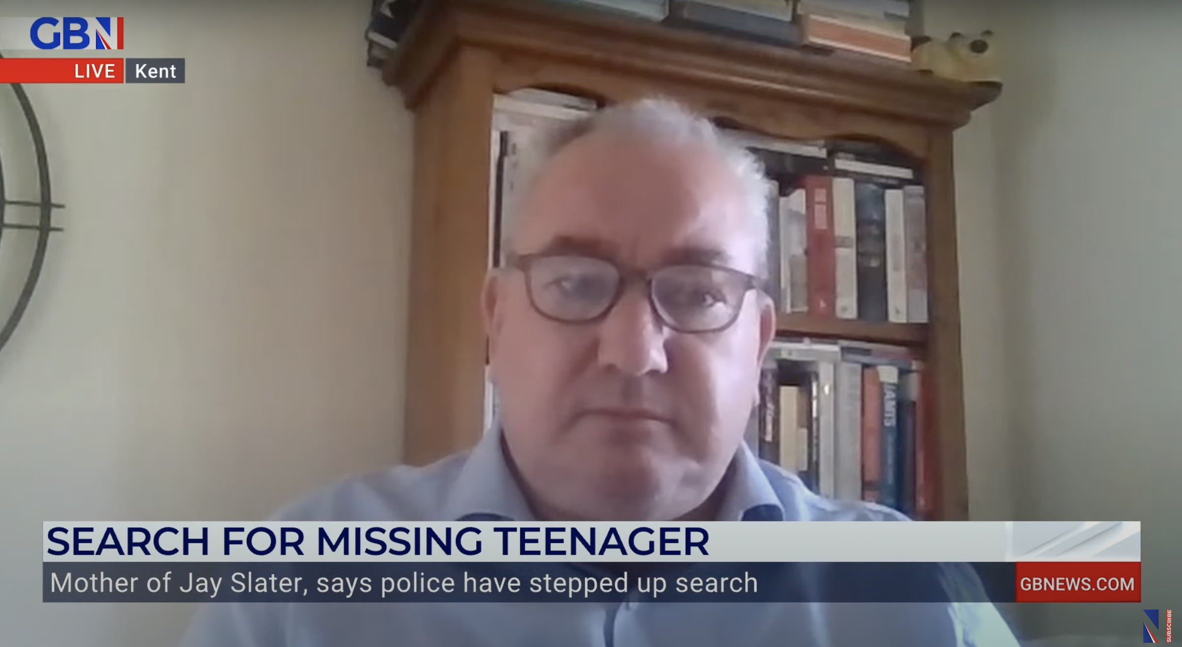 Der ehemalige Leiter der Lambeth Missing Persons Unit, Mike Neville, ist in einem Video vom 23. Juni 2024 zu sehen | Quelle: YouTube/GBNews