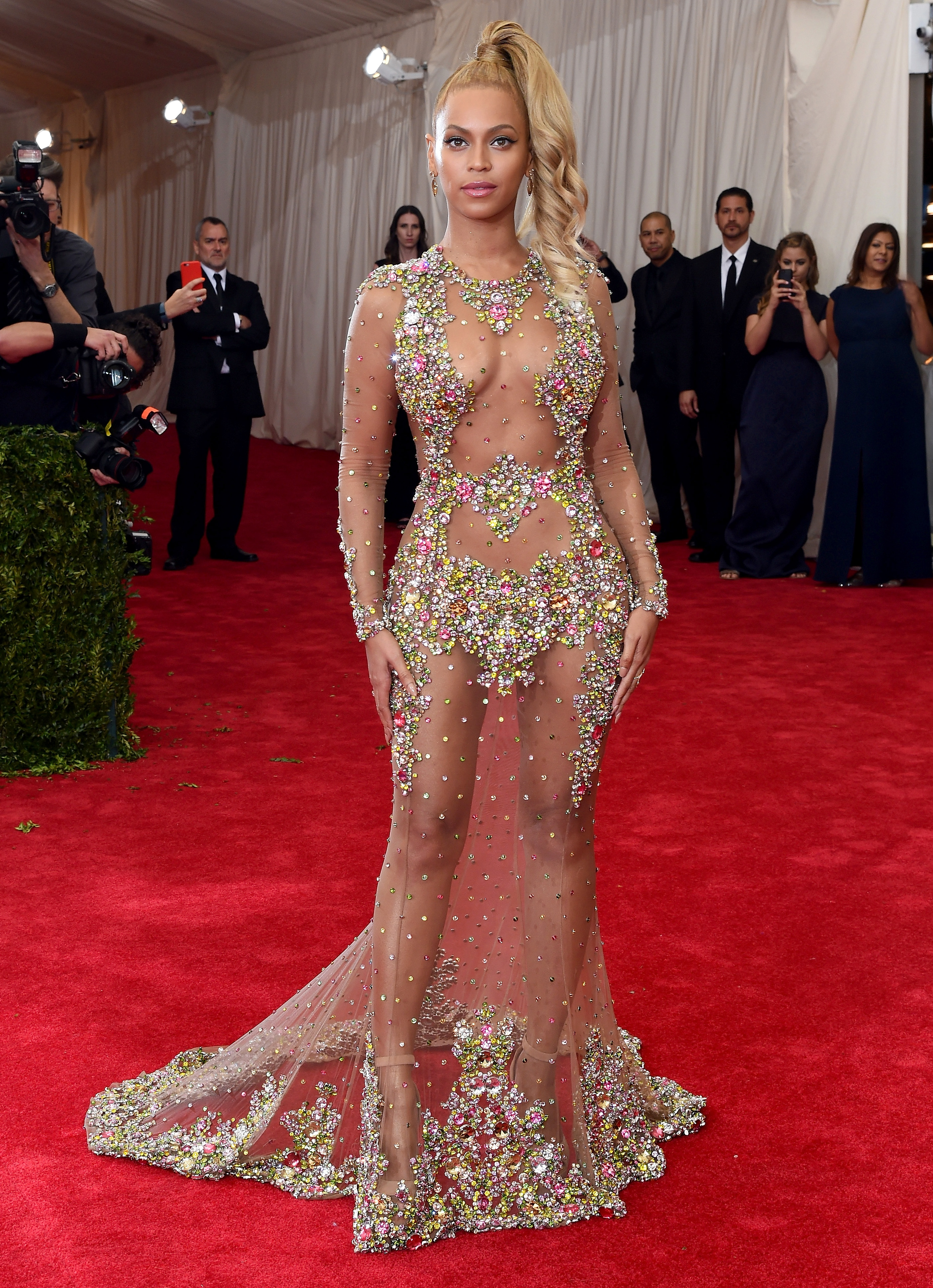 Beyoncé im Metropolitan Museum of Art am 4. Mai 2015 in New York City. | Quelle: Getty Images