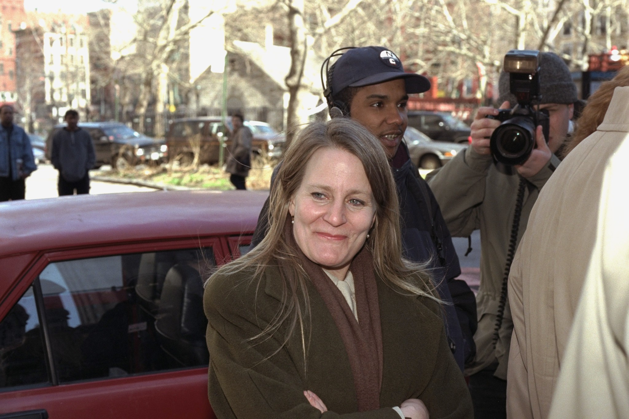 Patricia Brentrup am Supreme Court in Lower Manhattan, New York City am 1. April 1997 | Quelle: Getty Images