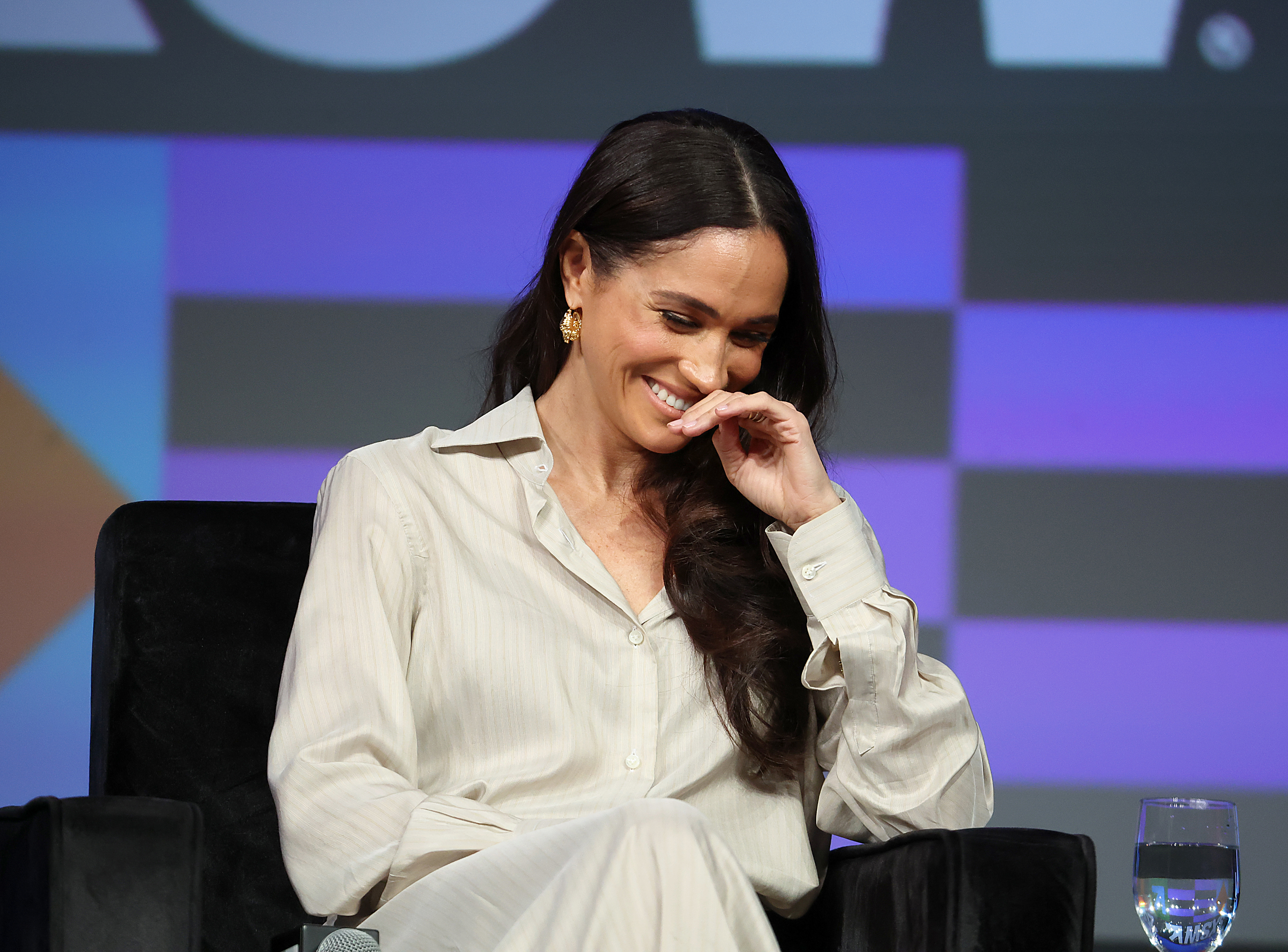 Meghan Markle bei der Veranstaltung "Breaking Barriers, Shaping Narratives: How Women Lead On and Off the Screen" während der 2024 SXSW Conference and Festival im Austin Convention Center am 8. März 2024 in Austin, Texas. | Quelle: Getty Images