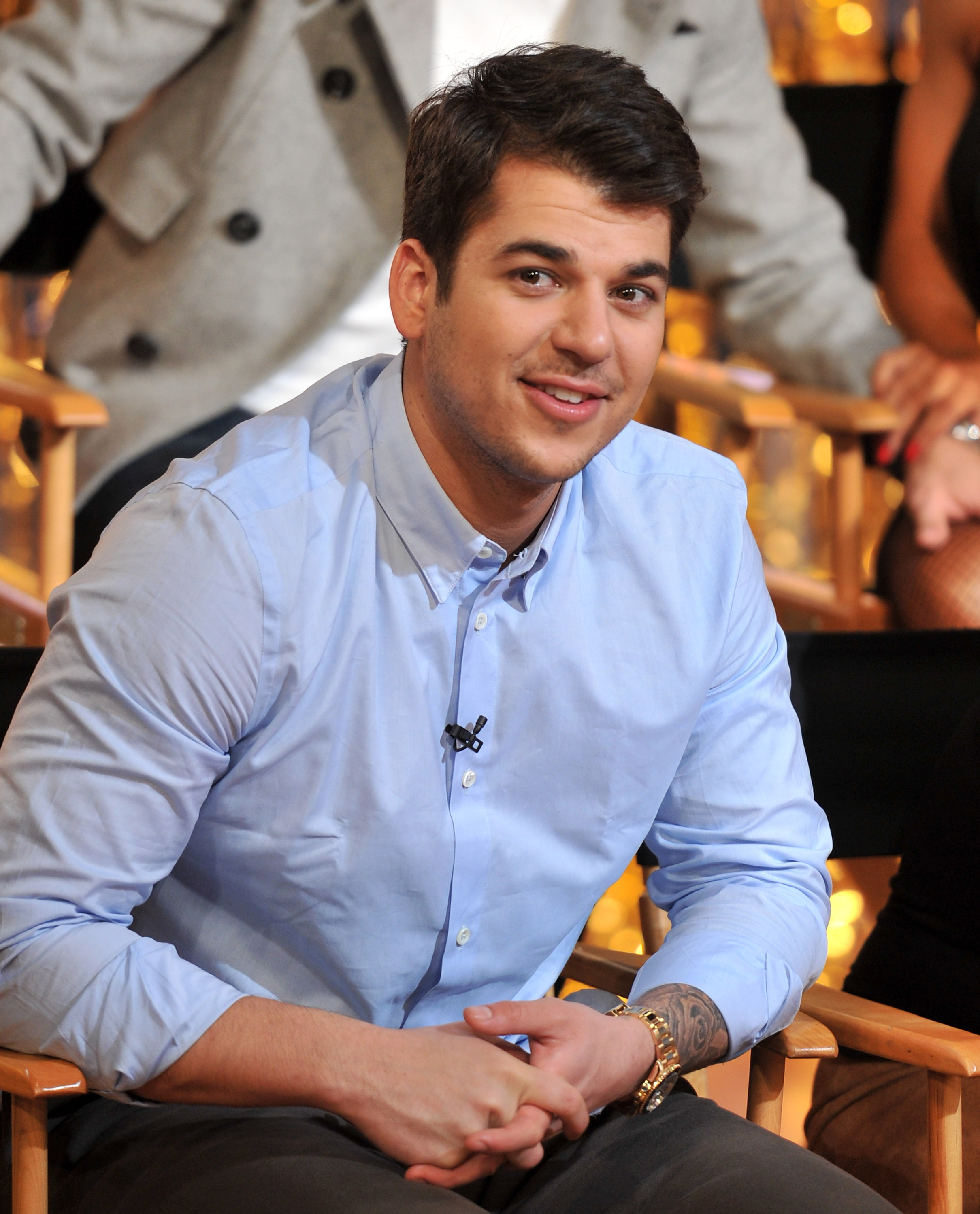 Rob war am 23. November 2011 nach dem Finale, das der Schauspieler und Veteran J.R. Martinez gewann, in der Sendung „Good Morning America“ in New York zu Gast. | Quelle: Getty Images