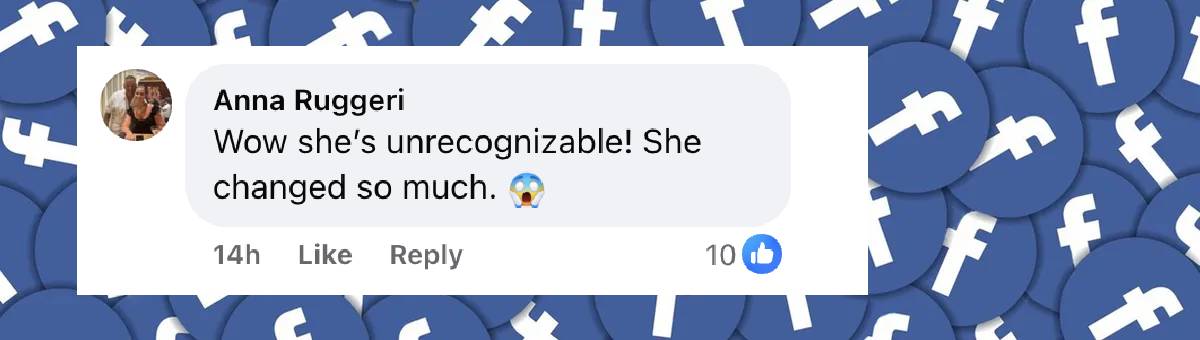 Ein Fan-Kommentar zu Meghan Trainor vom 13. Dezember 2024 | Quelle: Facebook/meghantrainor