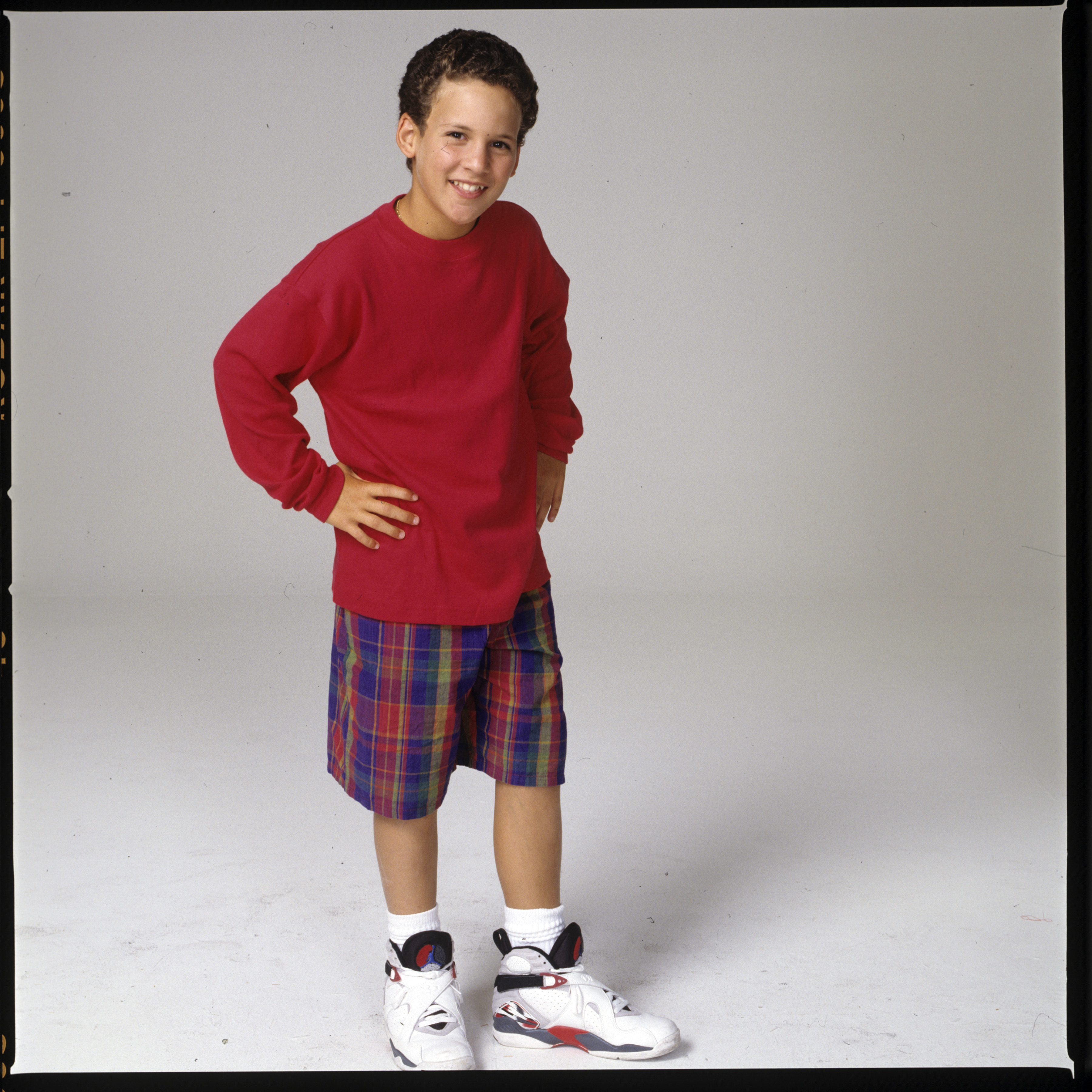 Ben Savage am Set von "Boy Meets World", 1993 | Quelle: Getty Images