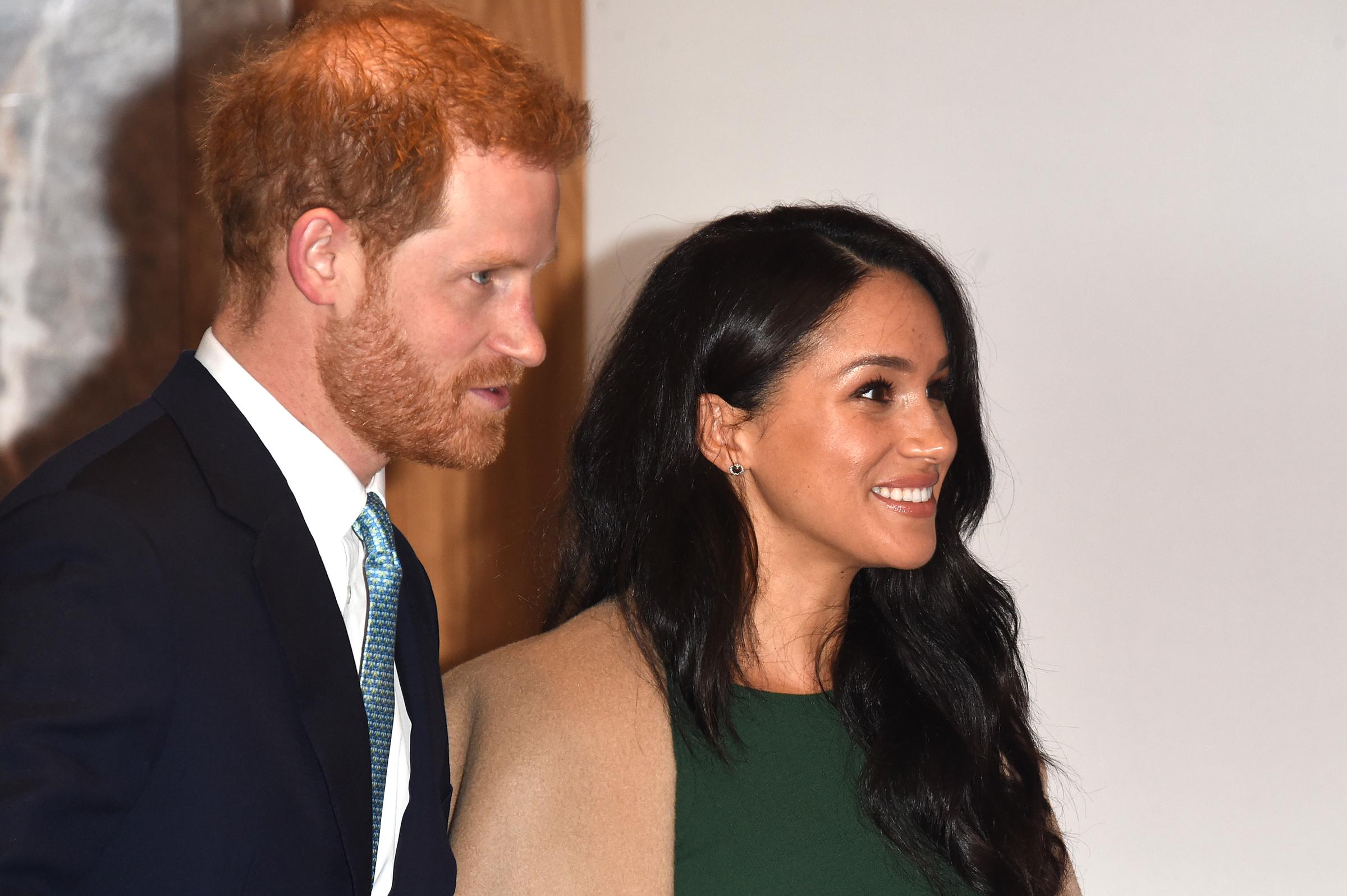 Prinz Harry und Meghan Markle am 15. Oktober 2019 in London, England | Quelle: Getty Images