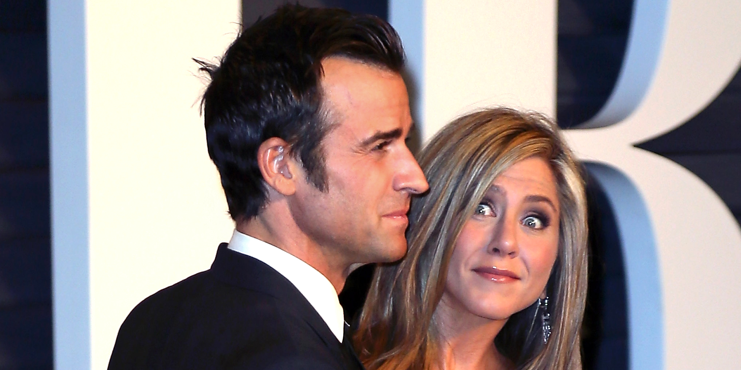 Justin Theroux und Jennifer Aniston | Quelle: Getty Images