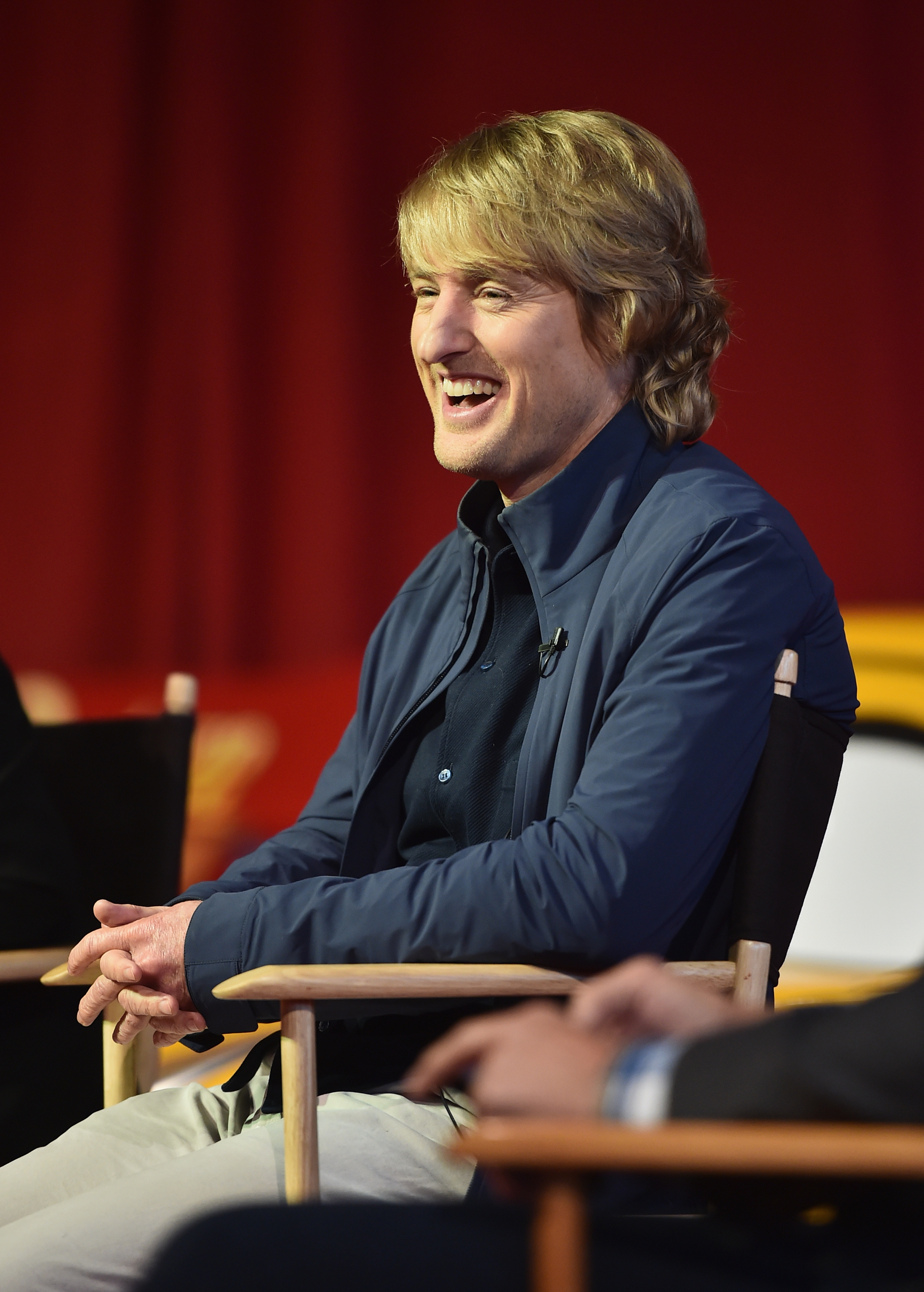 Owen Wilson spricht auf der "Cars 3"-Pressekonferenz am 10. Juni 2017 | Quelle: Getty Images