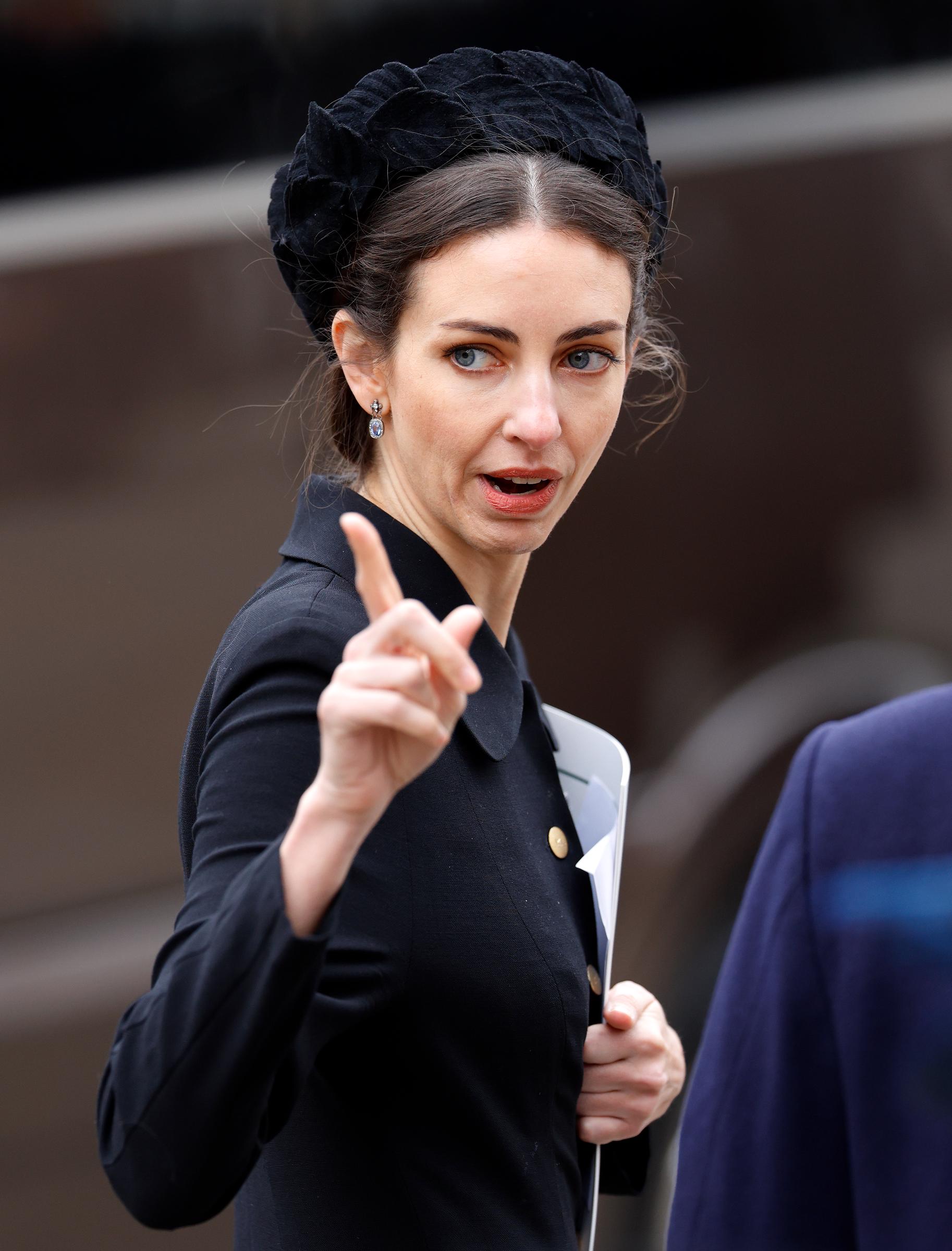 Rose Hanbury, Marchioness of Cholmondeley bei einem Dankgottesdienst für das Leben von Prinz Philip in der Westminster Abbey am 29. März 2022 in London, England | Quelle: Getty Images