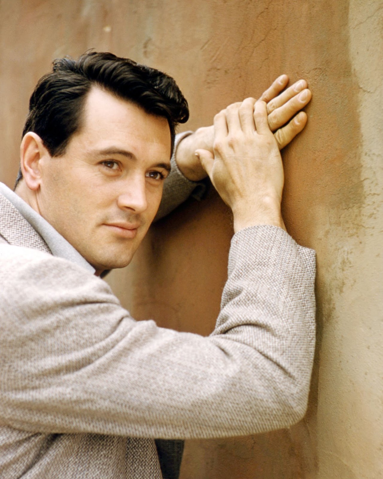 Rock Hudson um 1955. | Quelle: Getty Images