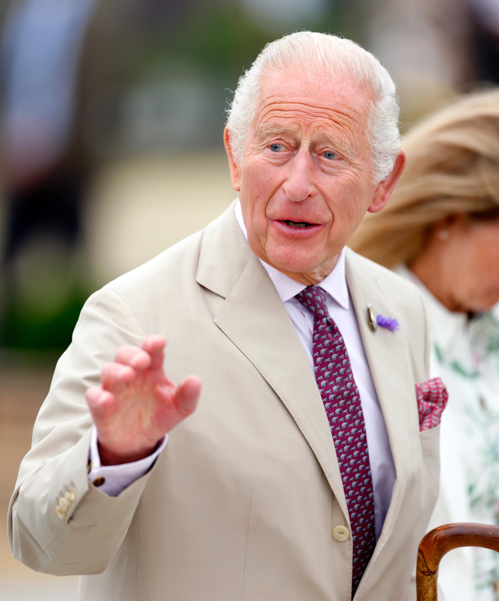 König Charles III. wurde im Juli 2026 auf der RHS Sandringham Flower Show fotografiert. Im darauffolgenden Monat berichtete CNN, dass er die Aussicht darauf begrüßte, privat mehr Zeit mit der Familie Sussex zu verbringen. | Quelle: Getty Images