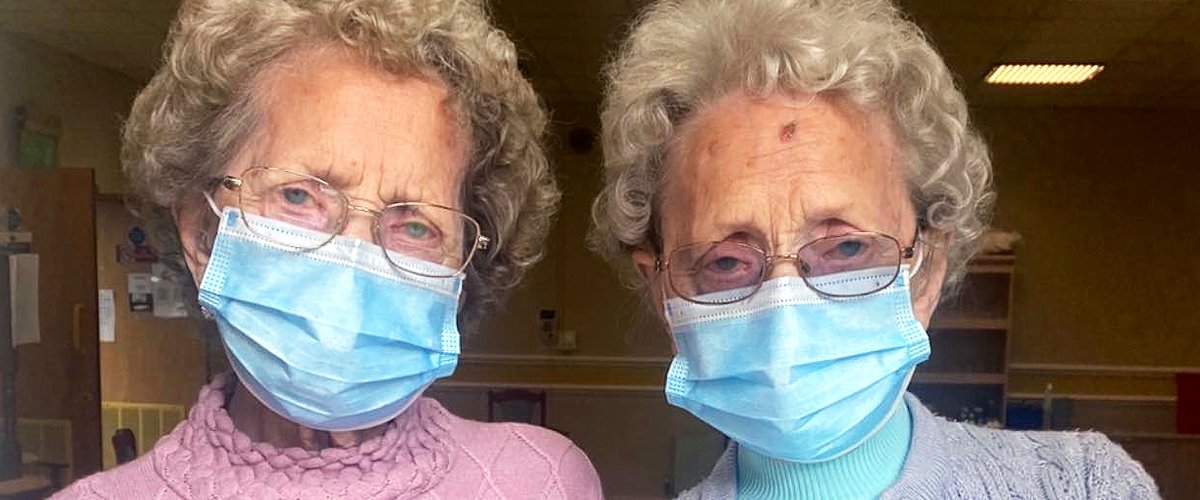 96-jähriger identischer Zwilling, Doris Hobday, stirbt nach einer Infektion mit dem Coronavirus 