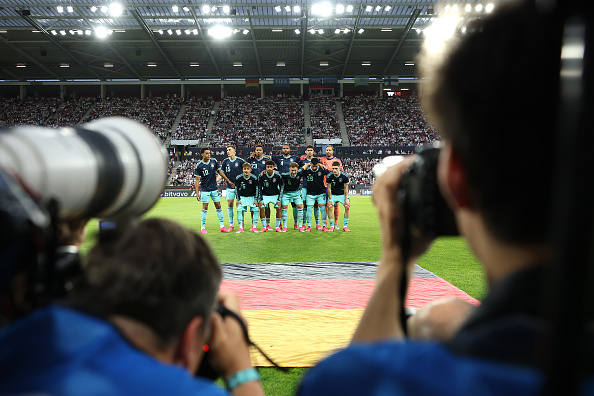 Die deutsche Nationalmannschaft beim Freundschaftsspiel gegen Finnland in Mainz, 31. Mai 2026. | Quelle: Getty Images