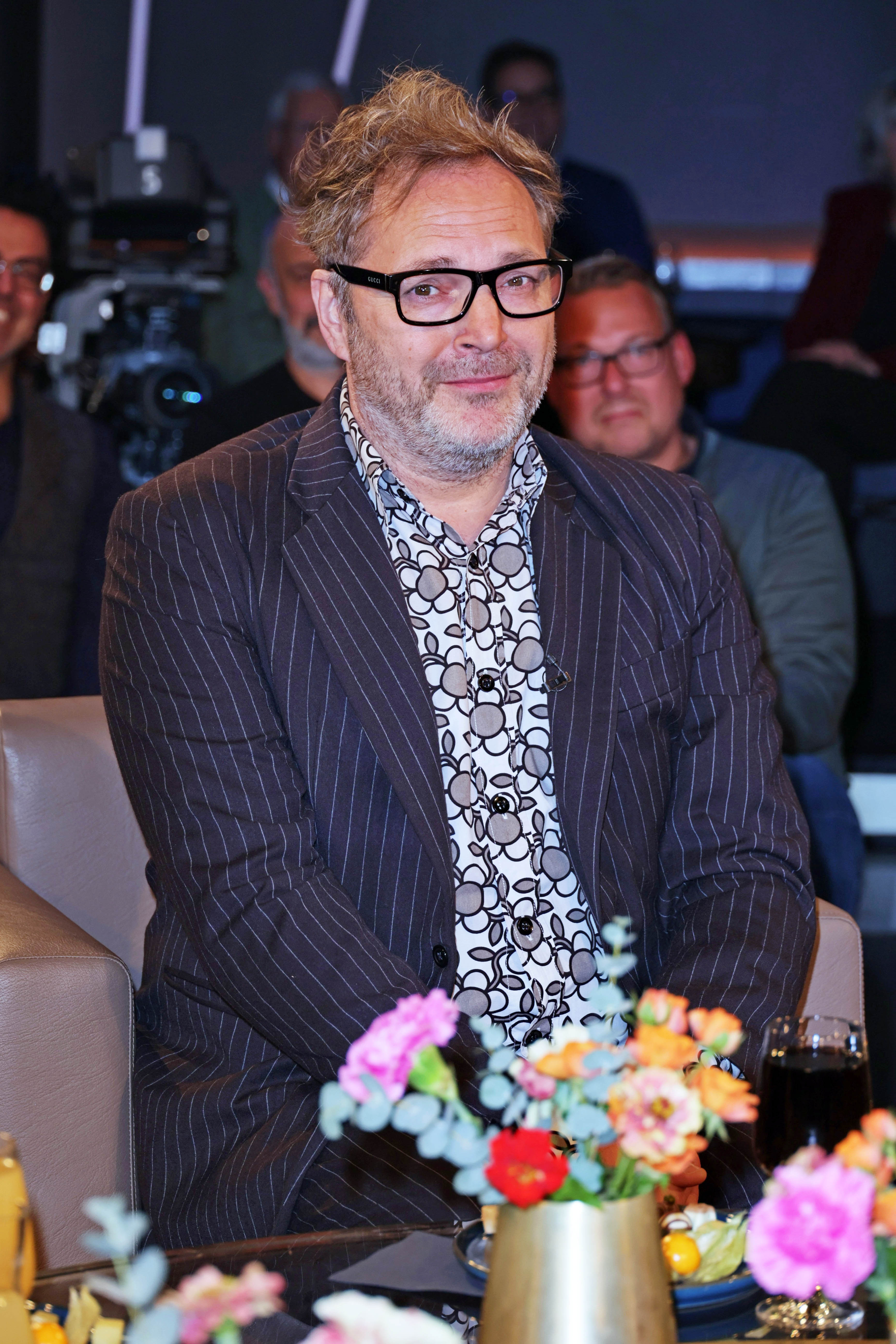 Paul Panzer bei einer Talkshow im Jahr 2024 | Quelle: Getty Images