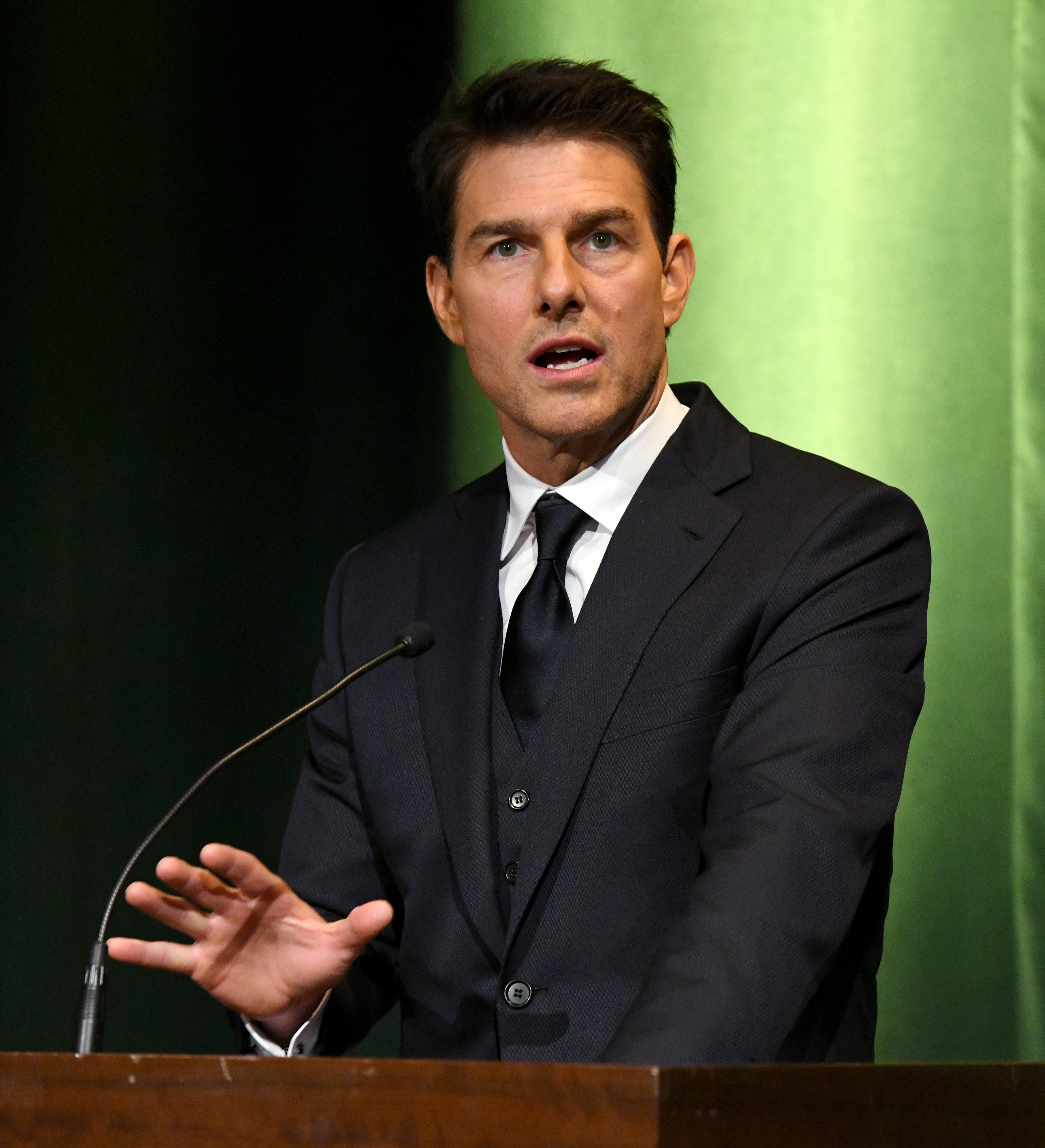 Tom Cruise in Kalifornien 2019. | Quelle: Getty Images