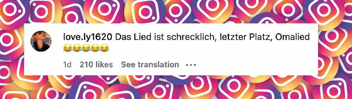 Instagram-Kommentar | Quelle: instagram.com/p/DVUngeBAuUf/?hl=en