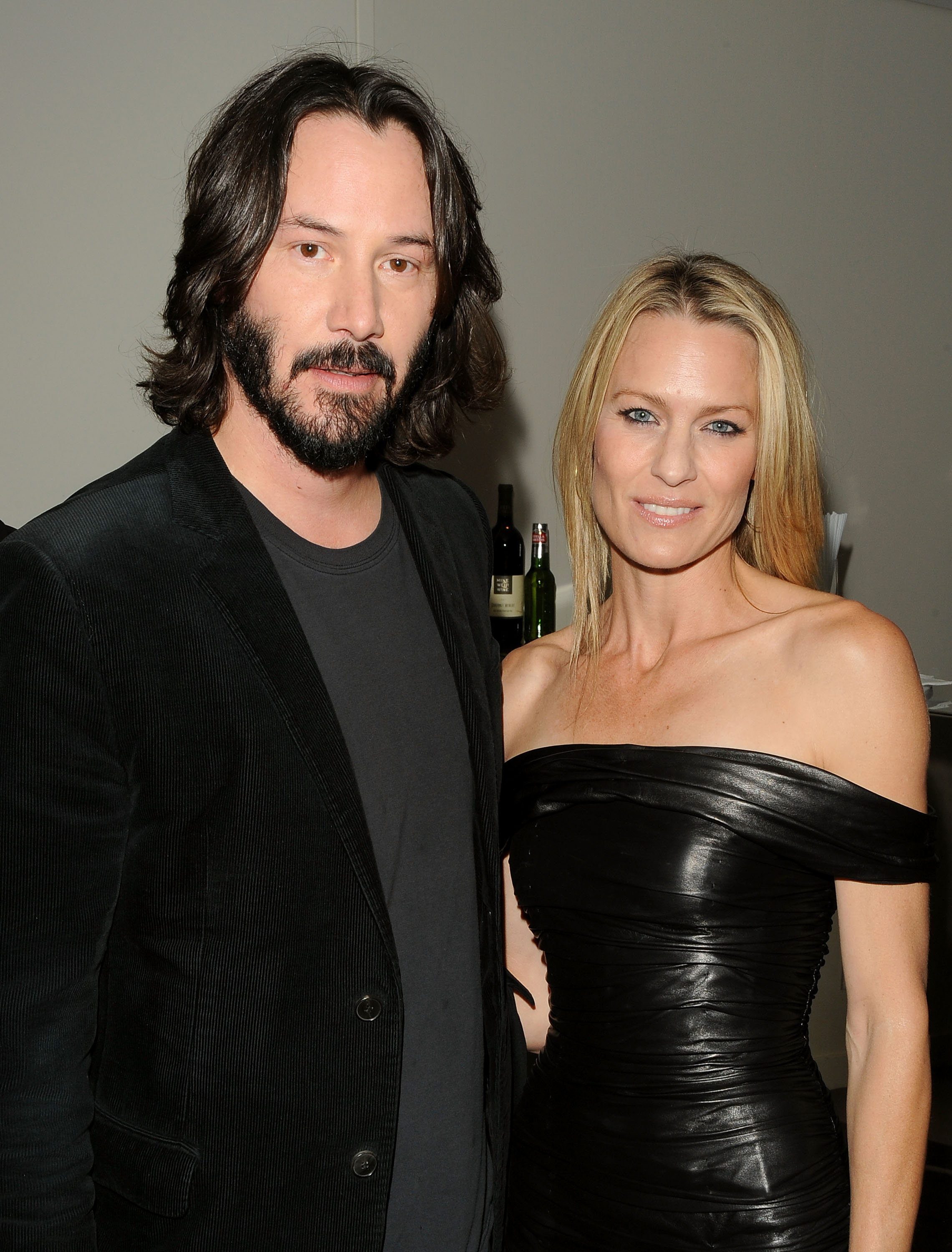 Keanu Reeves und Co-Darstellerin Robin Wright Penn besuchen die "The Private Lives Of Pippa Lee" am 15. September 2009 | Quelle: Getty Images