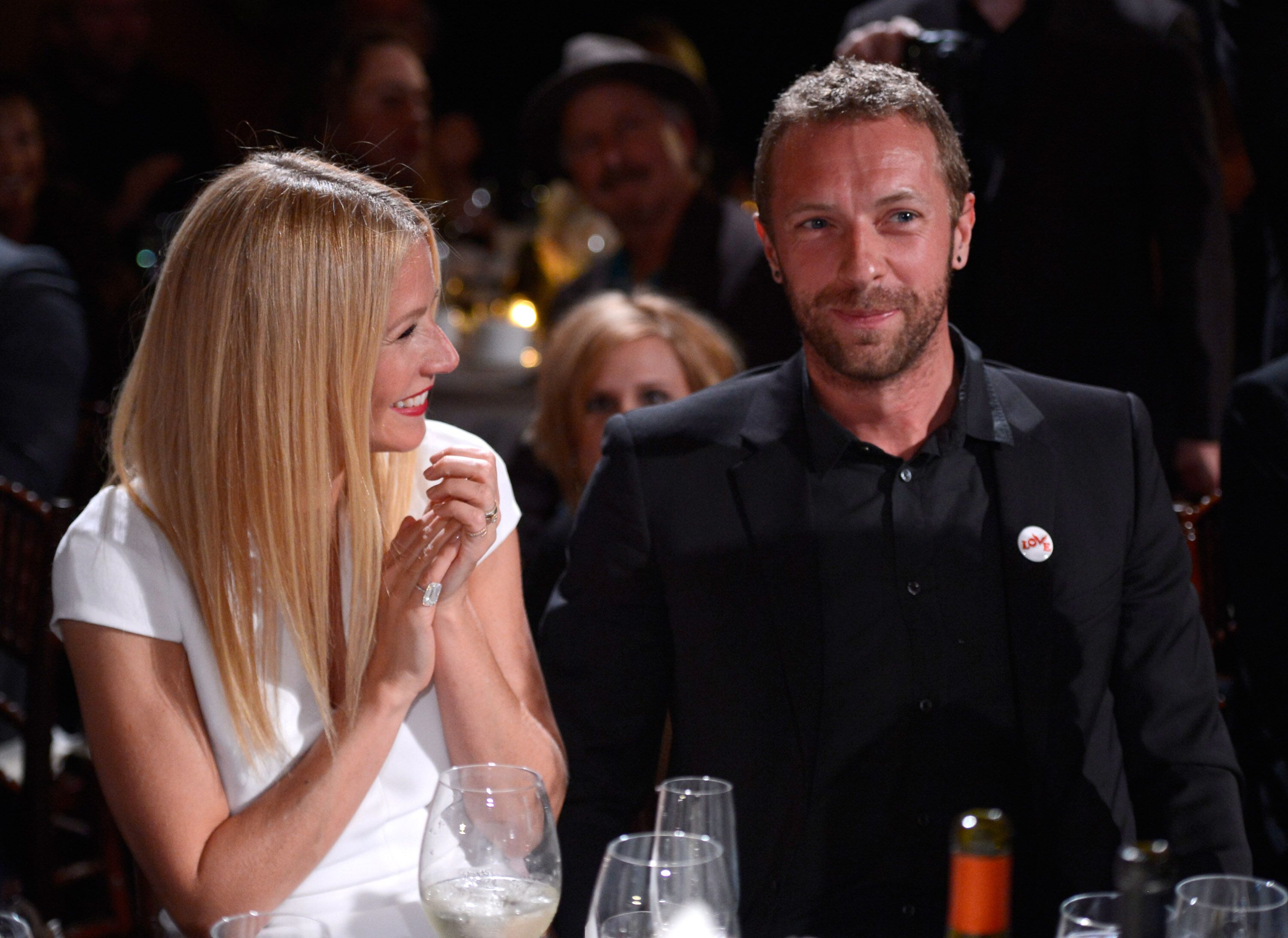 Gwyneth Paltrow und Chris Martin nehmen am 11. Januar 2014 an der 3. jährlichen HELP HAITI HOME-Gala von Sean Penn & Friends teil | Quelle: Getty Images