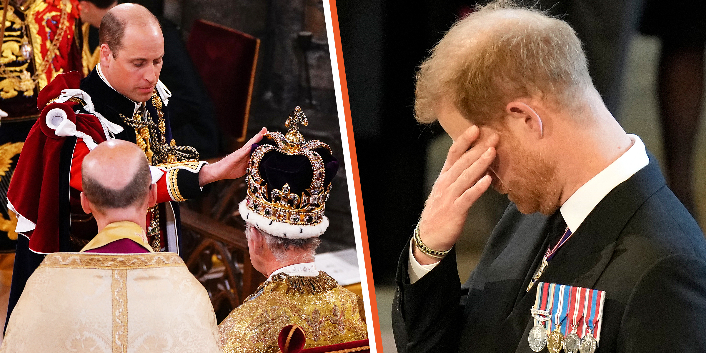 Prinz William und König Charles III. | Prinz Harry | Quelle: Getty Images