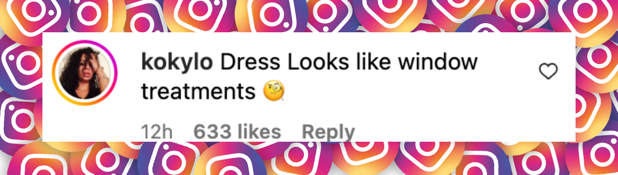 Der Kommentar eines Netizens, datiert auf den 26. Juni 2025 | Quelle: Instagram/pagesix