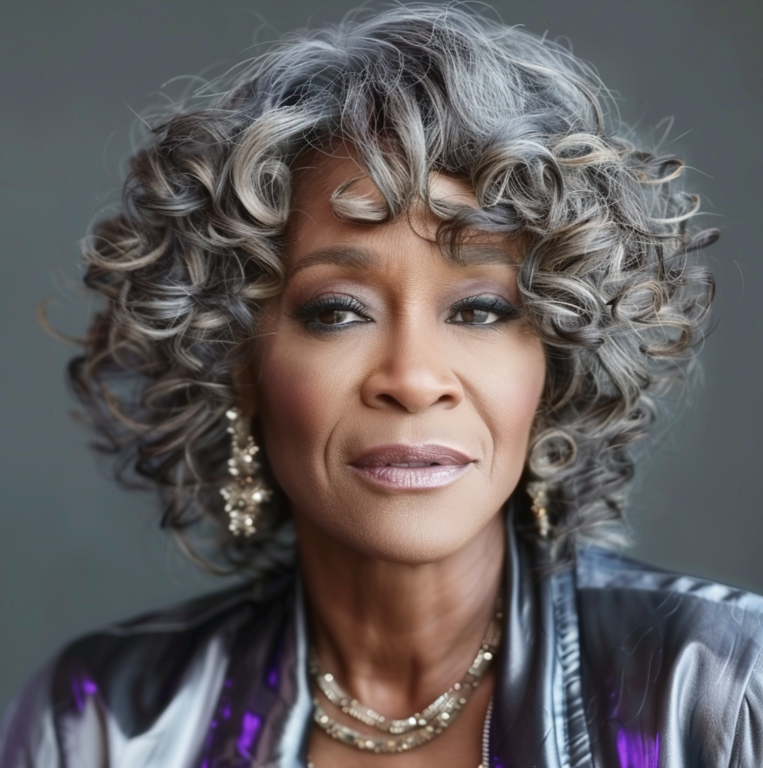 KI-Bild von Whitney Houston im hohen Alter | Quelle: Midjourney