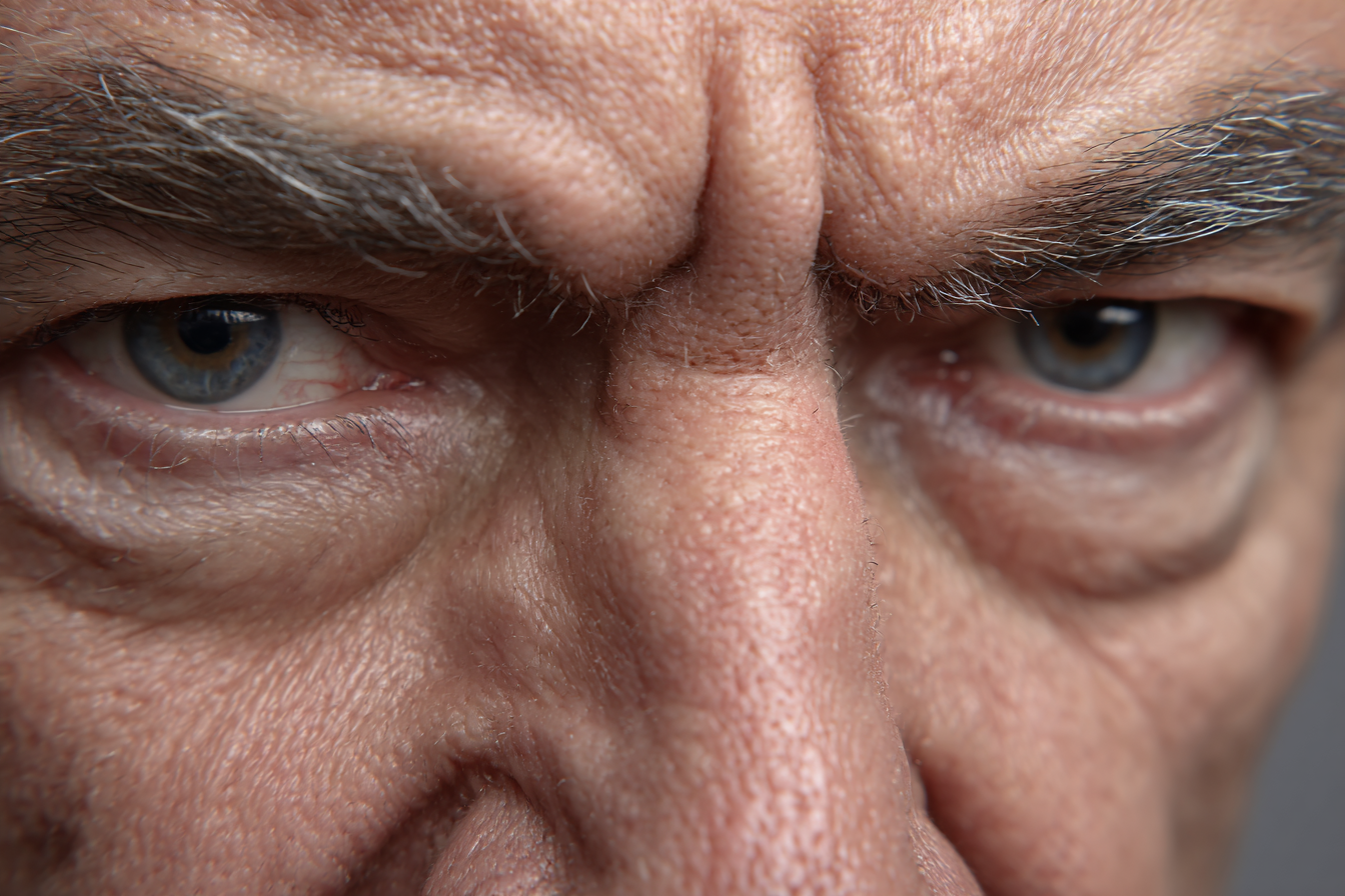 Ein wütender Mann | Quelle: Midjourney