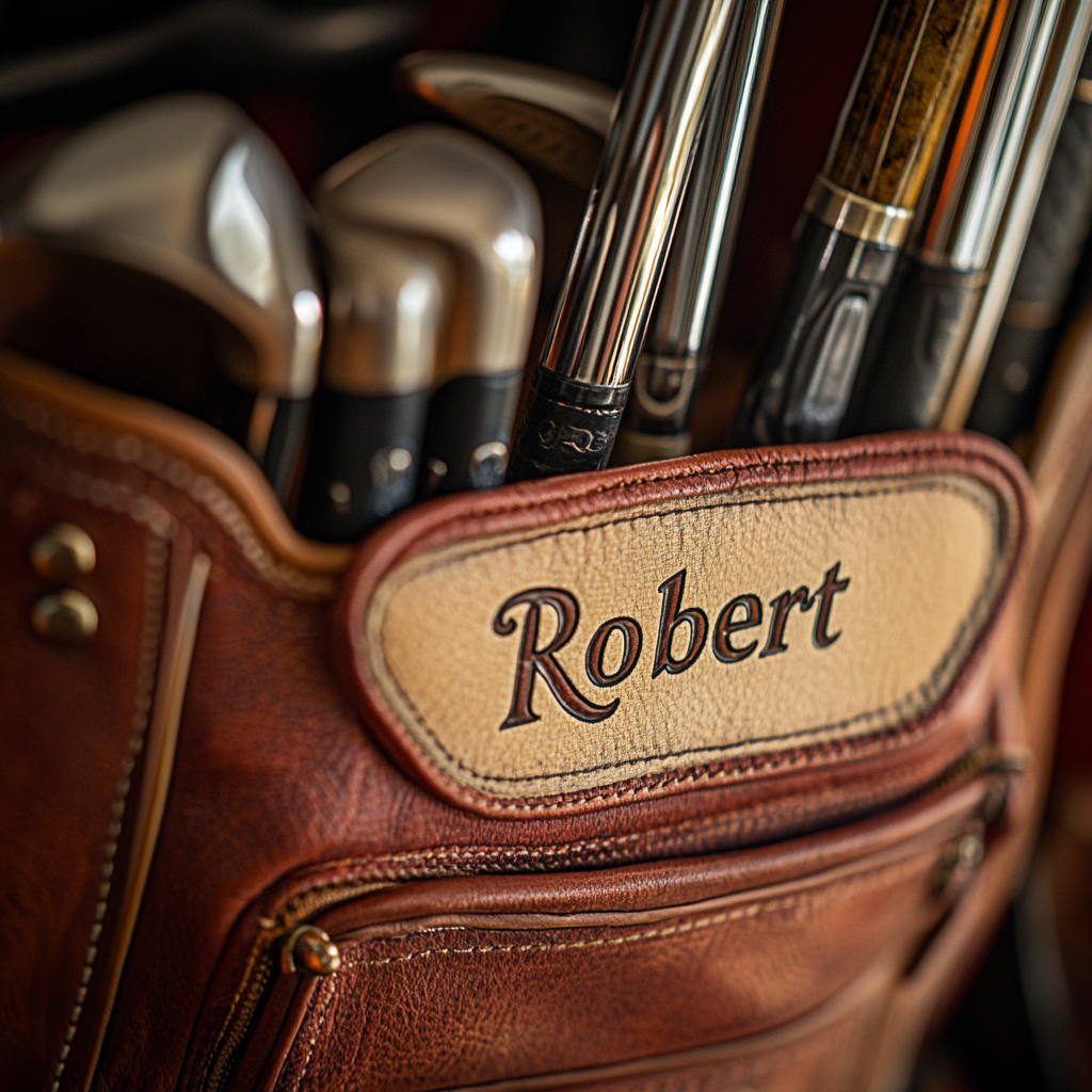 Eine teure Golftasche | Quelle: Midjourney