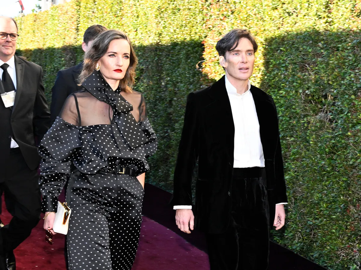 Yvonne McGuinness und Cillian Murphy bei der 81. Verleihung der Golden Globe Awards am 7. Januar 2024 im Beverly Hilton Hotel in Kalifornien. | Quelle: Getty Images