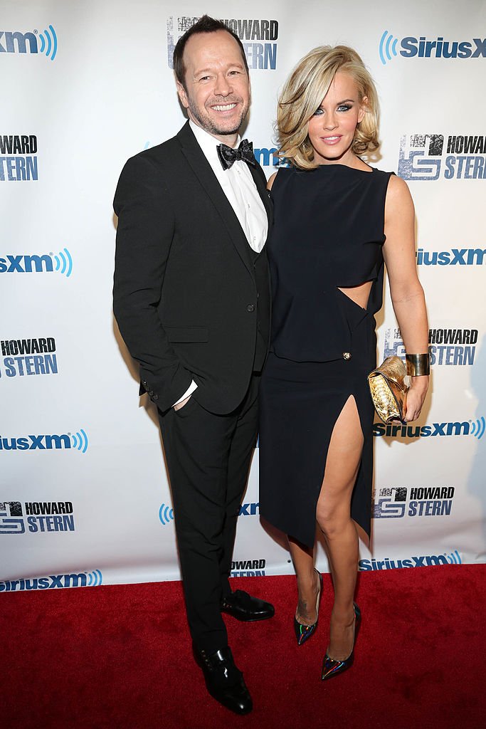Donnie Wahlberg und Jenny McCarthy, "Howard Stern Birthday Bash", 2014, New York City | Quelle: Getty Images