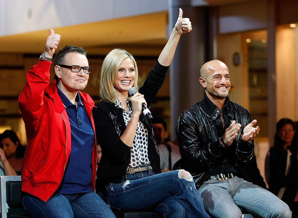 Heidi Klum, Rolf Scheider und Peyman Amin, Las Vegas, USA, 2009 | Quelle: Getty images