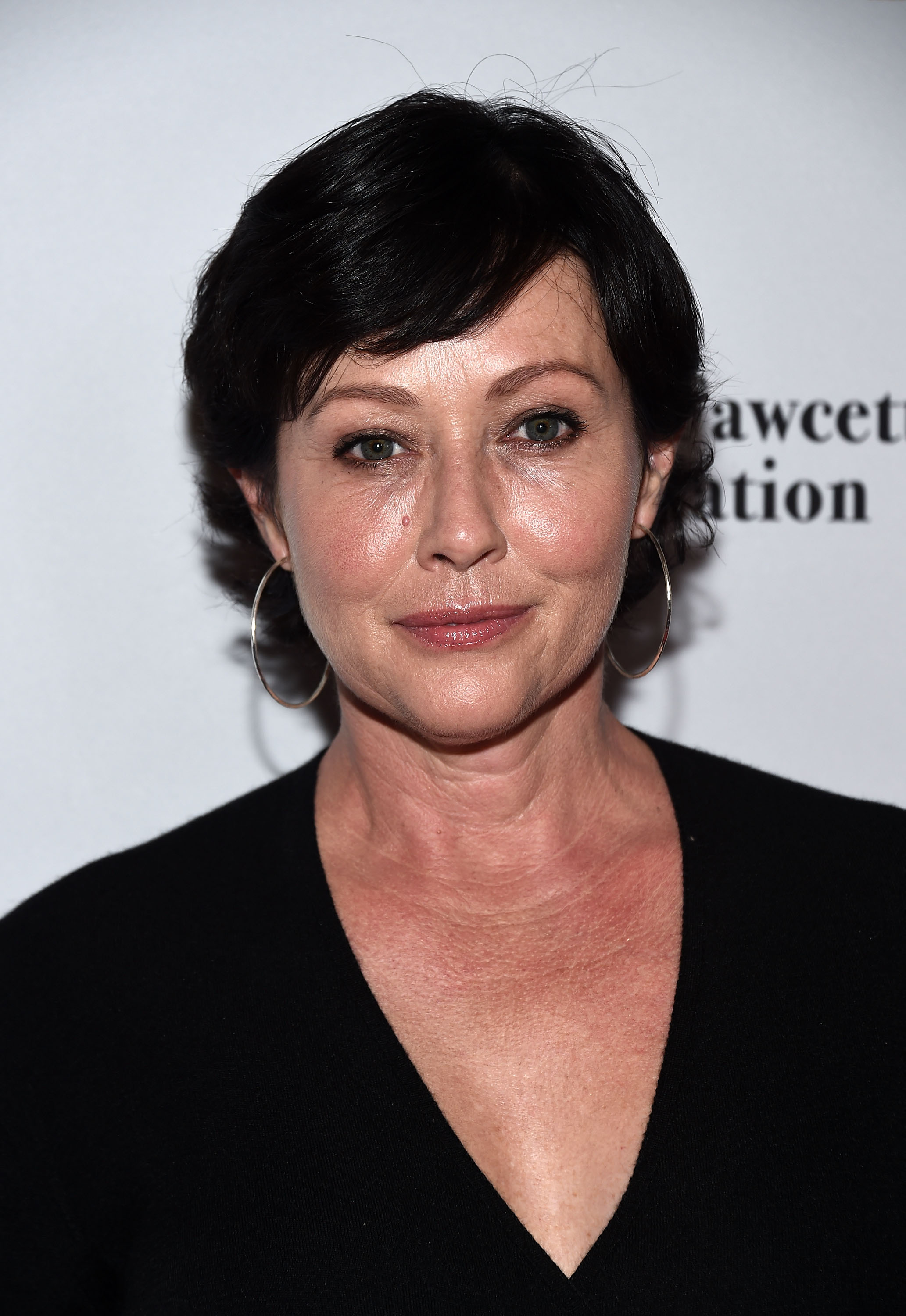 Shannen Doherty bei der Veranstaltung der Farrah Fawcett Foundation zu Ehren von Stand Up To Cancer am 9. September 2017 in Beverly Hills, Kalifornien | Quelle: Getty Images