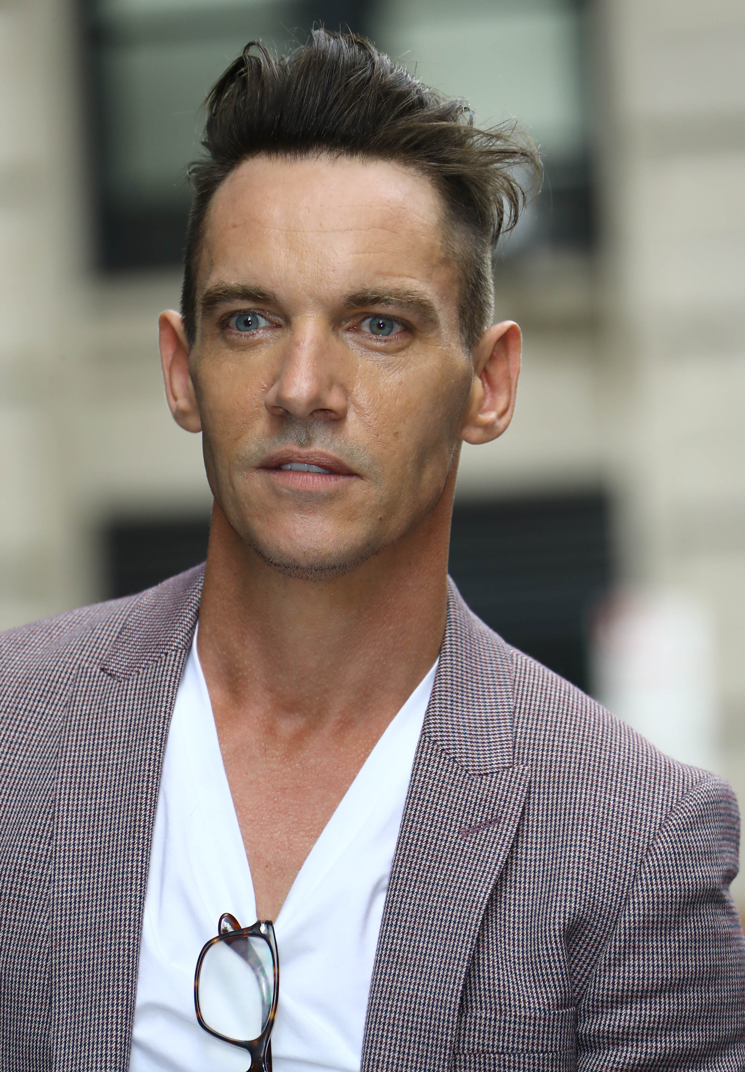 John Rhys Meyers, fotografiert am 26. Juli 2018 in New York City. | Quelle: Getty Images