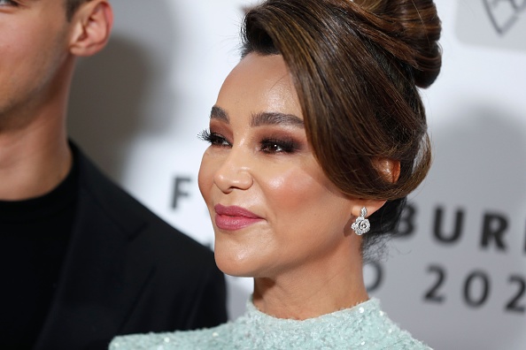 Verona Pooth bei der Verleihung des 19. Felix Burda Awards im Hotel Adlon, Berlin, 21. April 2024. | Quelle: Getty Images
