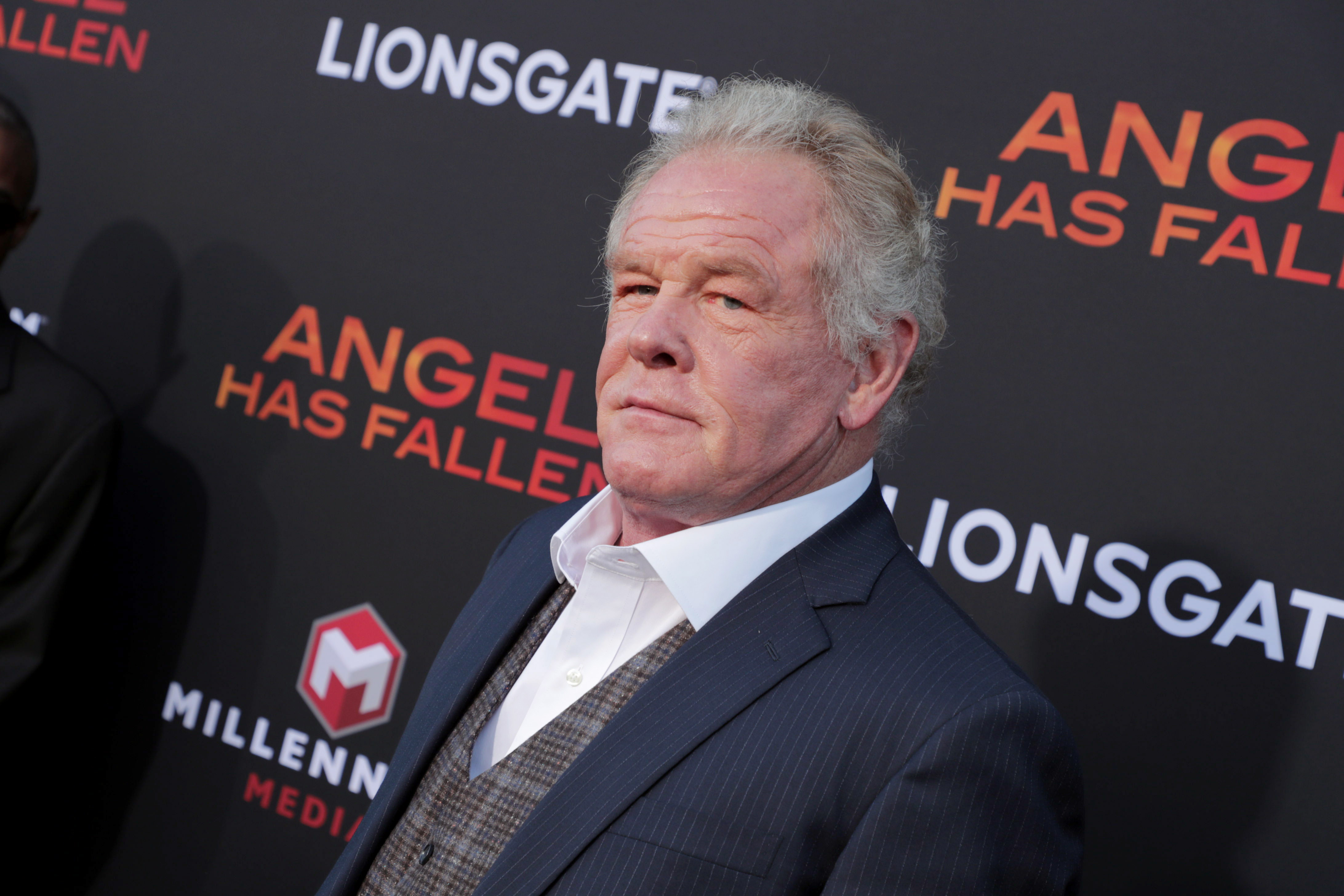 Nick Nolte fotografiert bei der Weltpremiere von "Angel Has Fallen", 2019 | Quelle: Getty Images