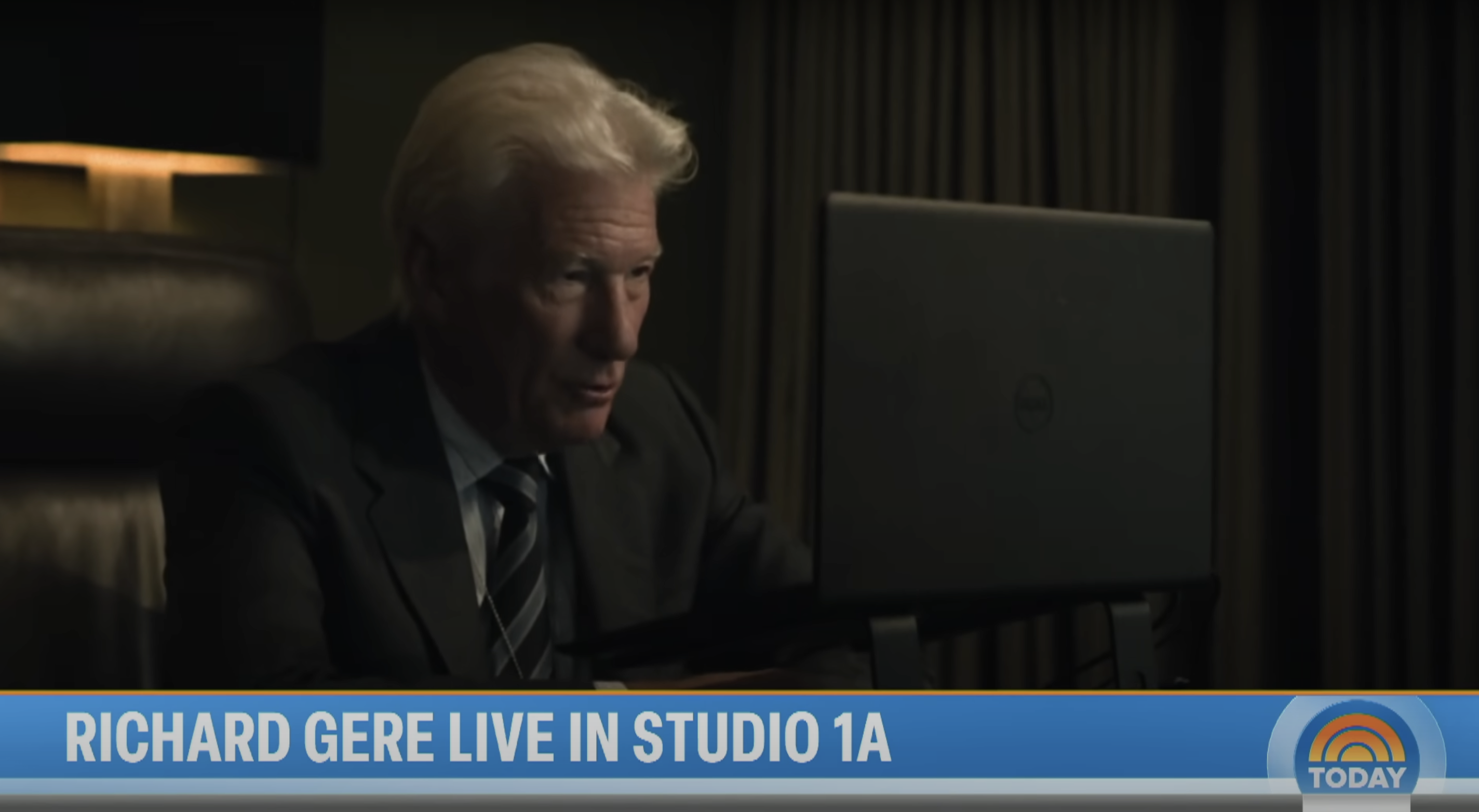 Richard Gere in der Fernsehserie "The Agency", zu sehen in einem Video, das am 20. November 2024 geteilt wurde | Quelle: YouTube/TODAY