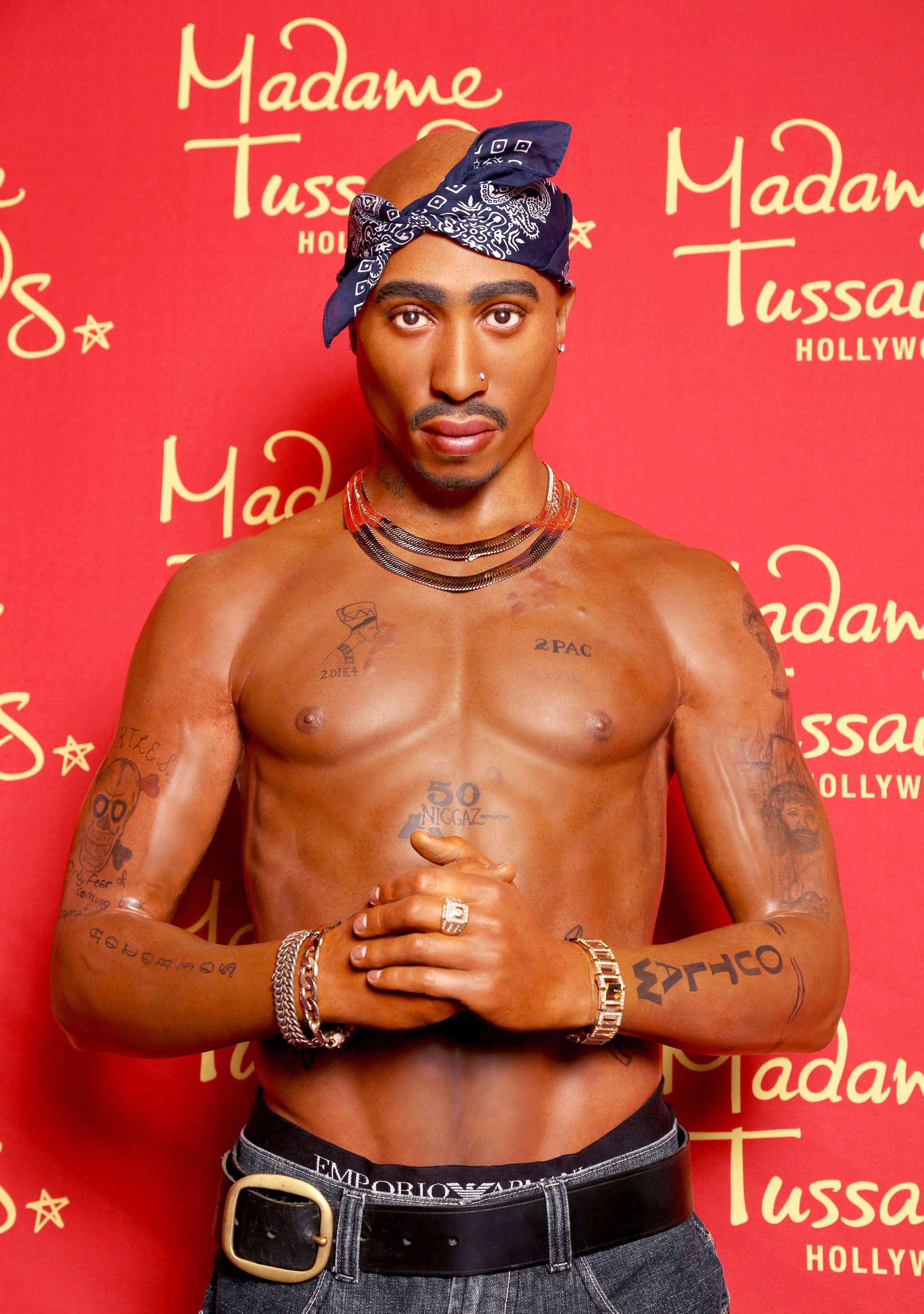 Madame Tussauds' Hommage an Tupac Amaru Shakur | Quelle: Getty Images