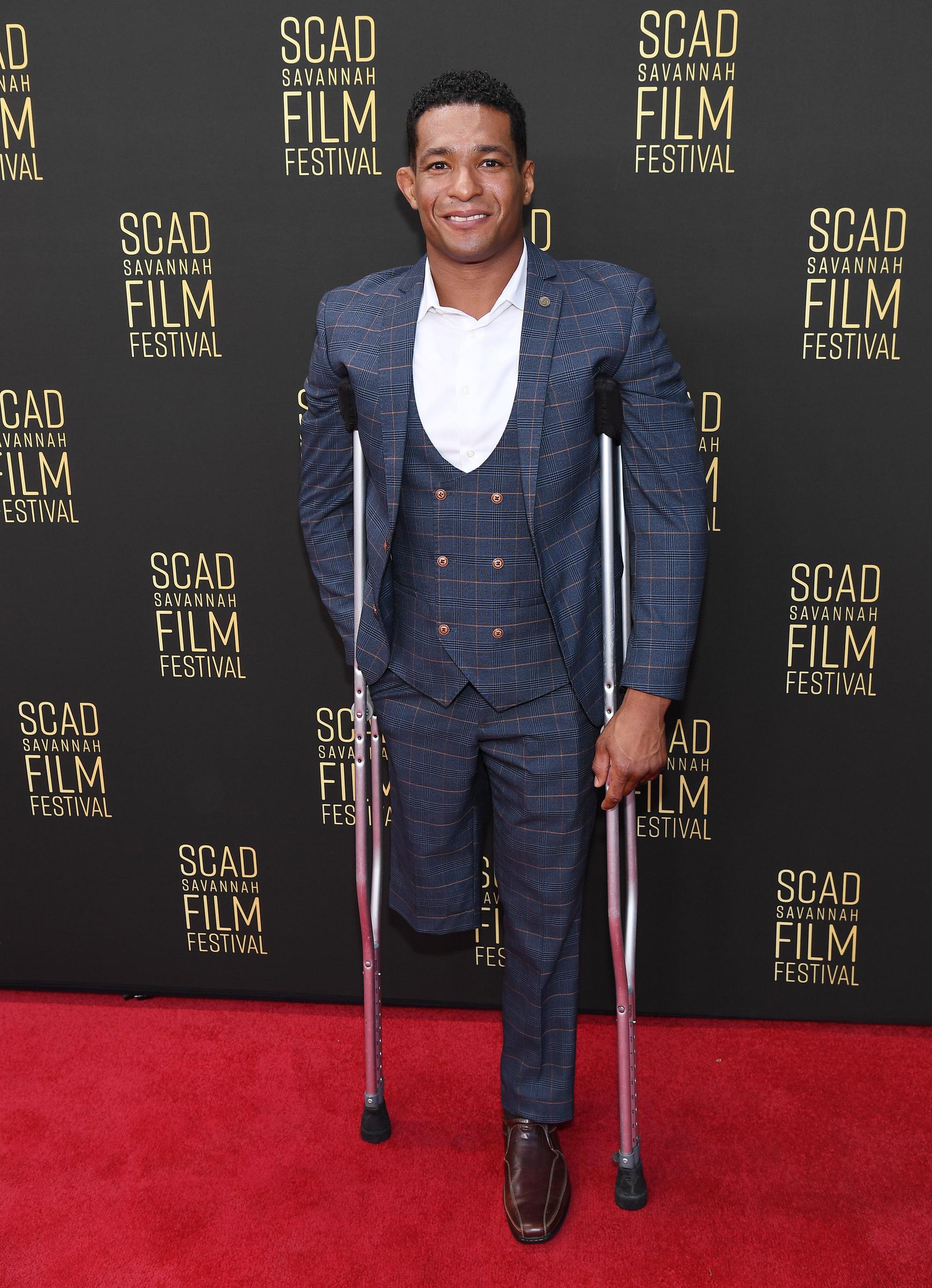 Anthony Robles auf dem 27. SCAD Savannah Film Festival in Savannah, Georgia am 29. Oktober 2024 | Quelle: Getty Images