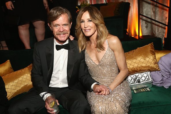 Felicity Huffman, Ehemann William Macy, Netflix 2019 Golden Globes After Party | Quelle: Getty Images