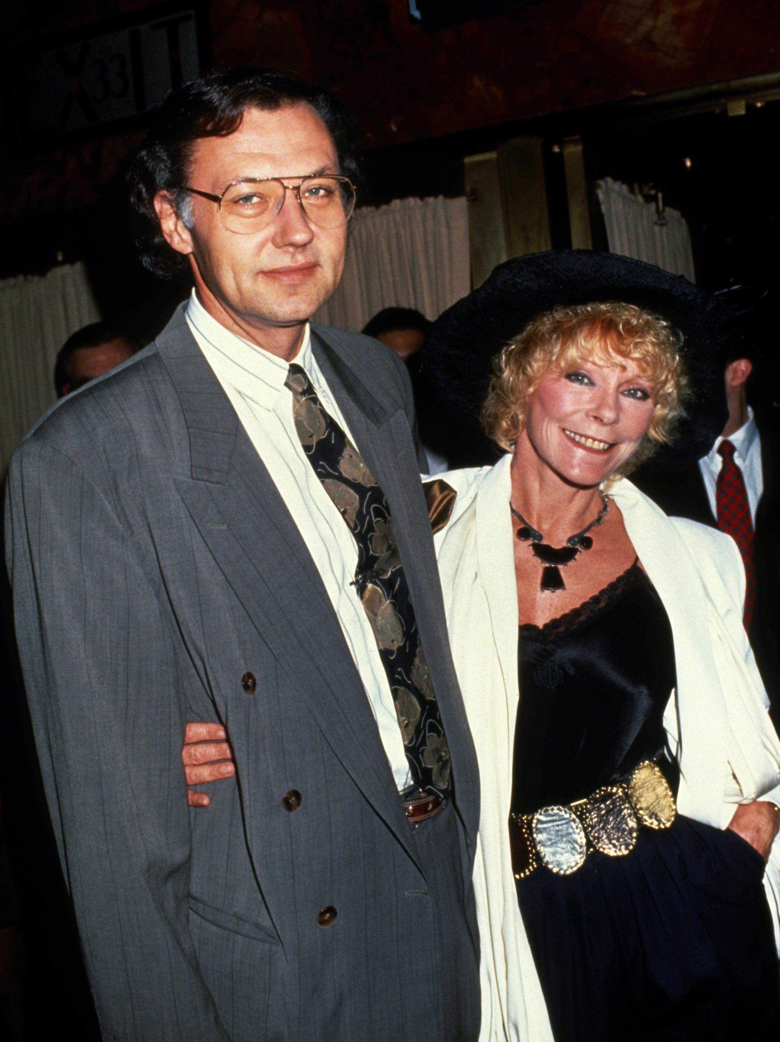 Elke Sommer und ihr Ehemann Wolf Walther circa 1992 in New York City | Quelle: Getty Images