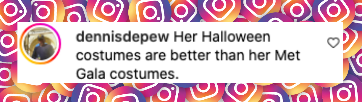 Netizen-Kommentar zum Kleid von Heidi Klum bei der Met Gala 2025, gepostet am 6. Mai 2025. | Quelle: Instagram/pagesix