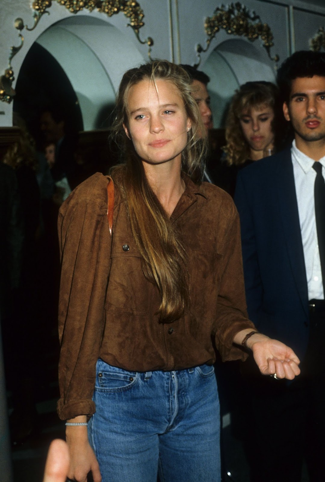 Robin Wright, fotografiert im November 1987 in Los Angeles, Kalifornien. | Quelle: Getty Images