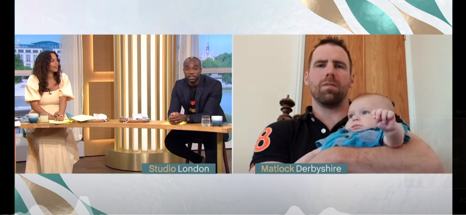 Dan and Lucifer Sheldon via YouTube | Quelle: youtube/thismorning