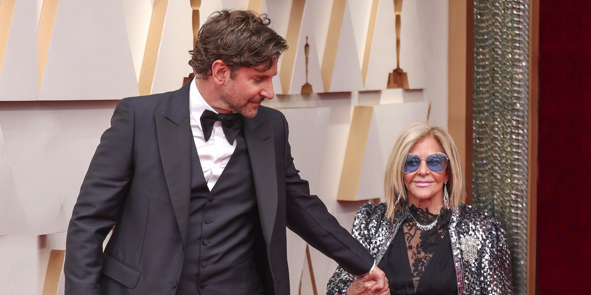 Bradley Cooper und seine Mutter | Quelle: Getty Images