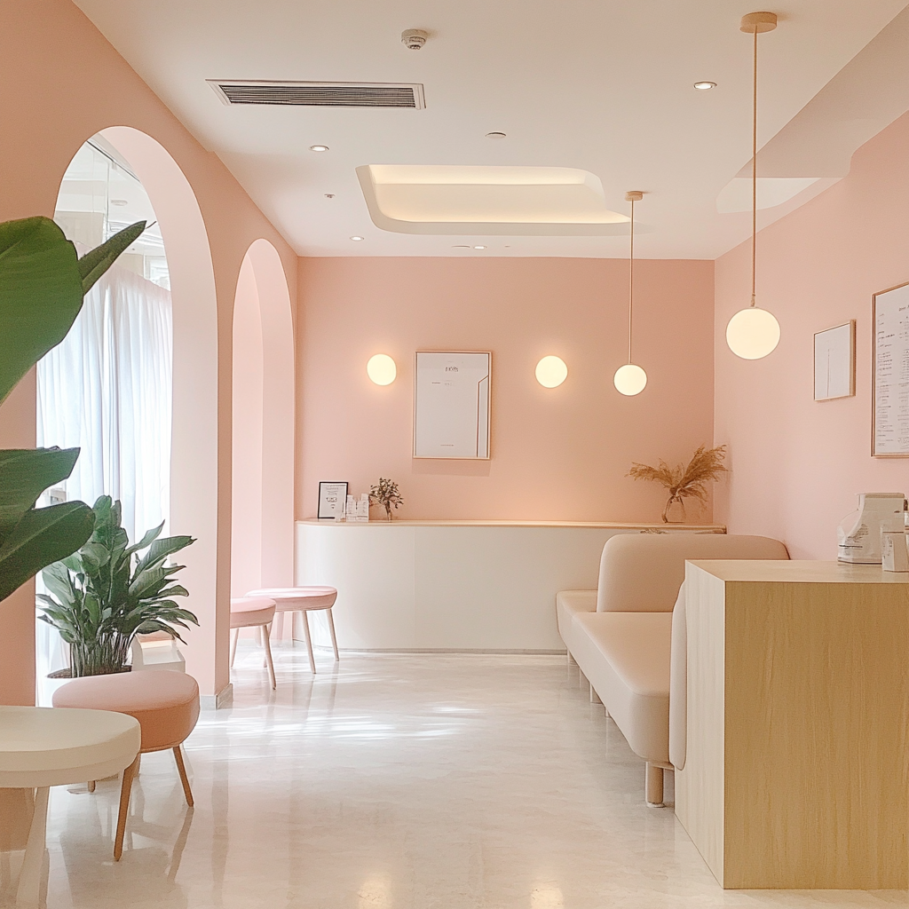 Ein Wartezimmer in einer Klinik | Quelle: Midjourney