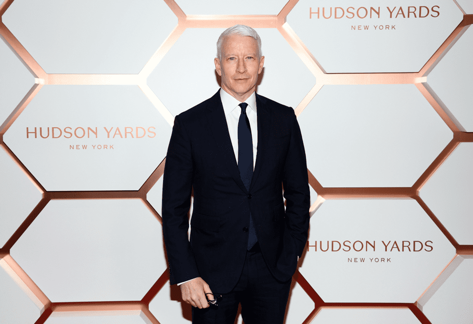 Anderson Cooper bei Hudson Yards, New York's Newest Neighborhood, offizielle Eröffnung am 15.03.19. | Quelle: Getty Images