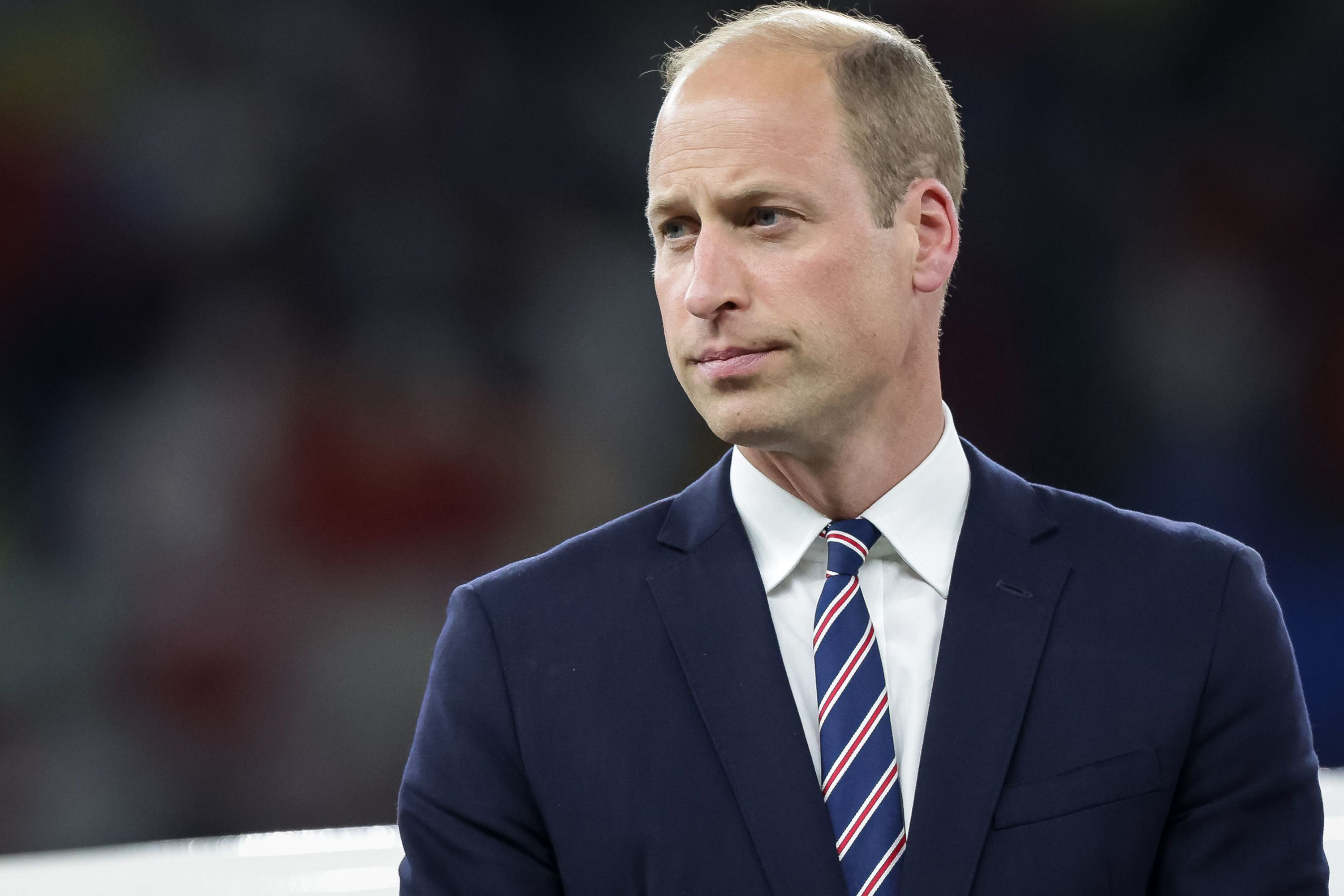 Prinz William während des Endspiels der UEFA EURO 2024 zwischen Spanien und England im Olympiastadion am 14. Juli 2024 in Berlin, Deutschland. | Quelle: Getty Images